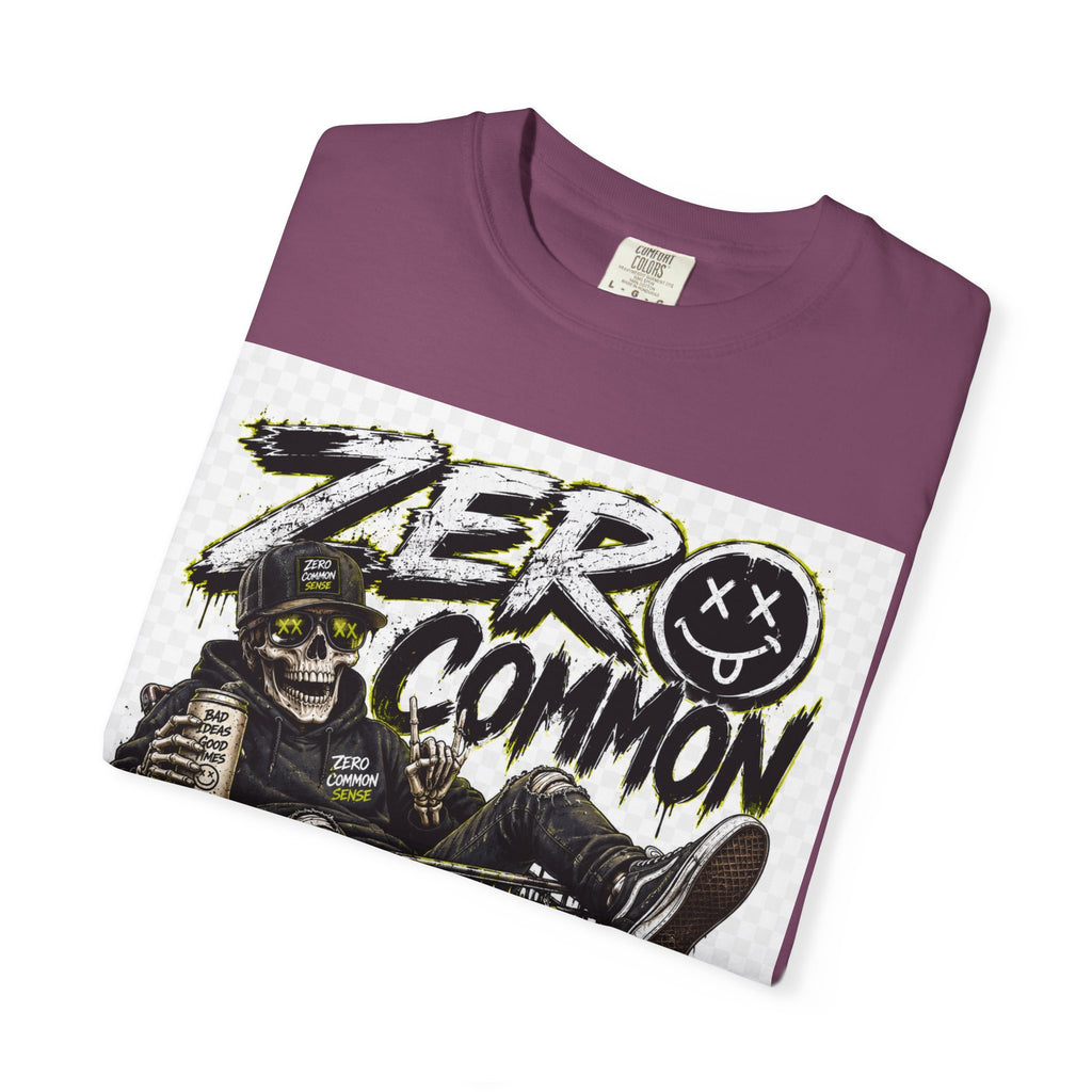 Zero Common Sense Skateboard Graphic T-Shirt