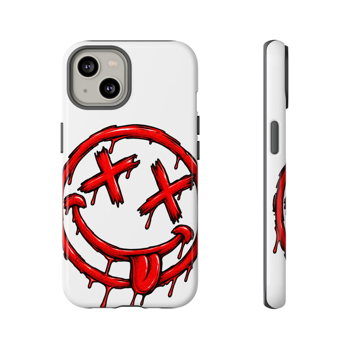 Grunge Dripping Smile Phone Case