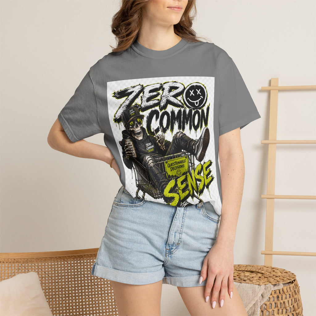 Zero Common Sense Skateboard Graphic T-Shirt