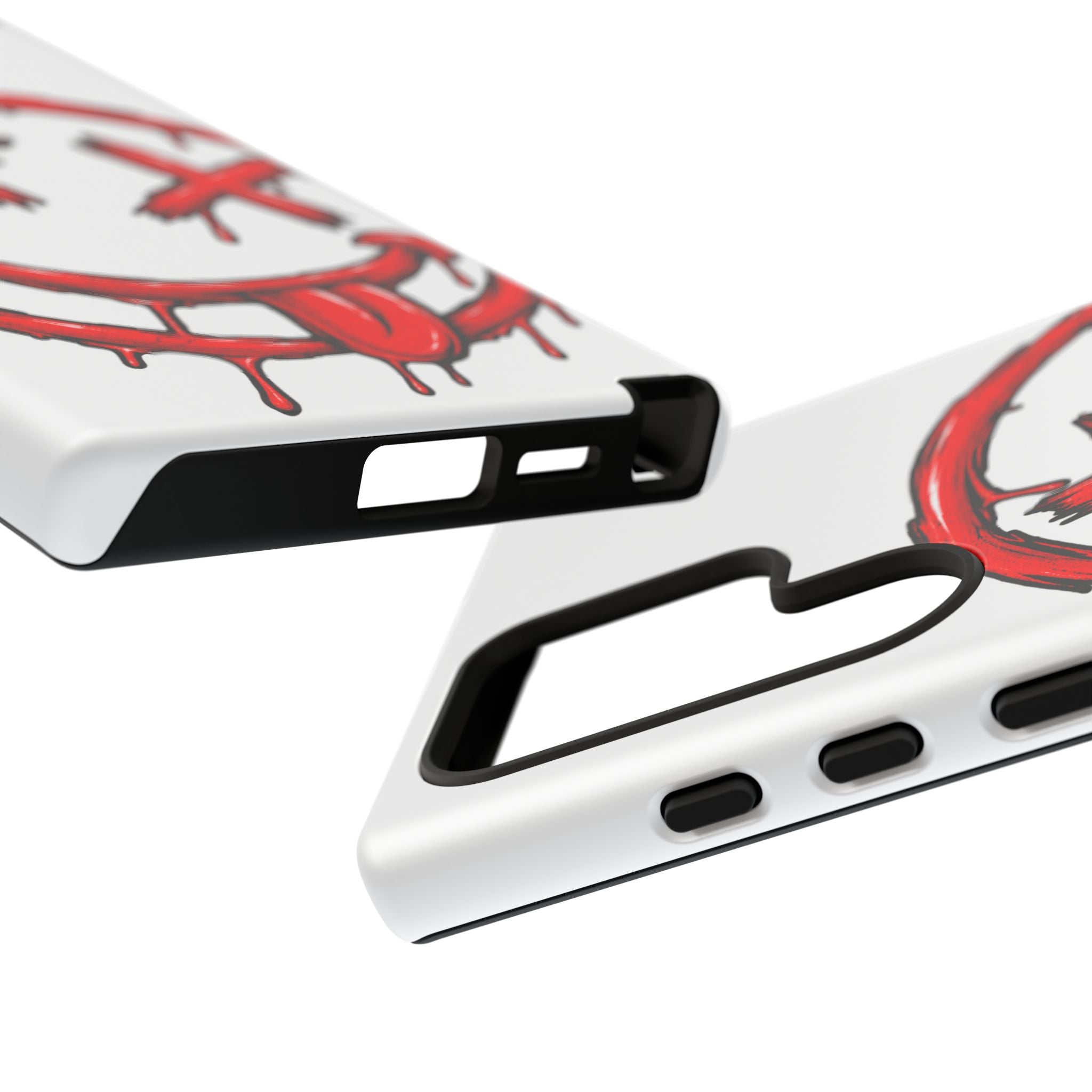 Grunge Dripping Smile Phone Case