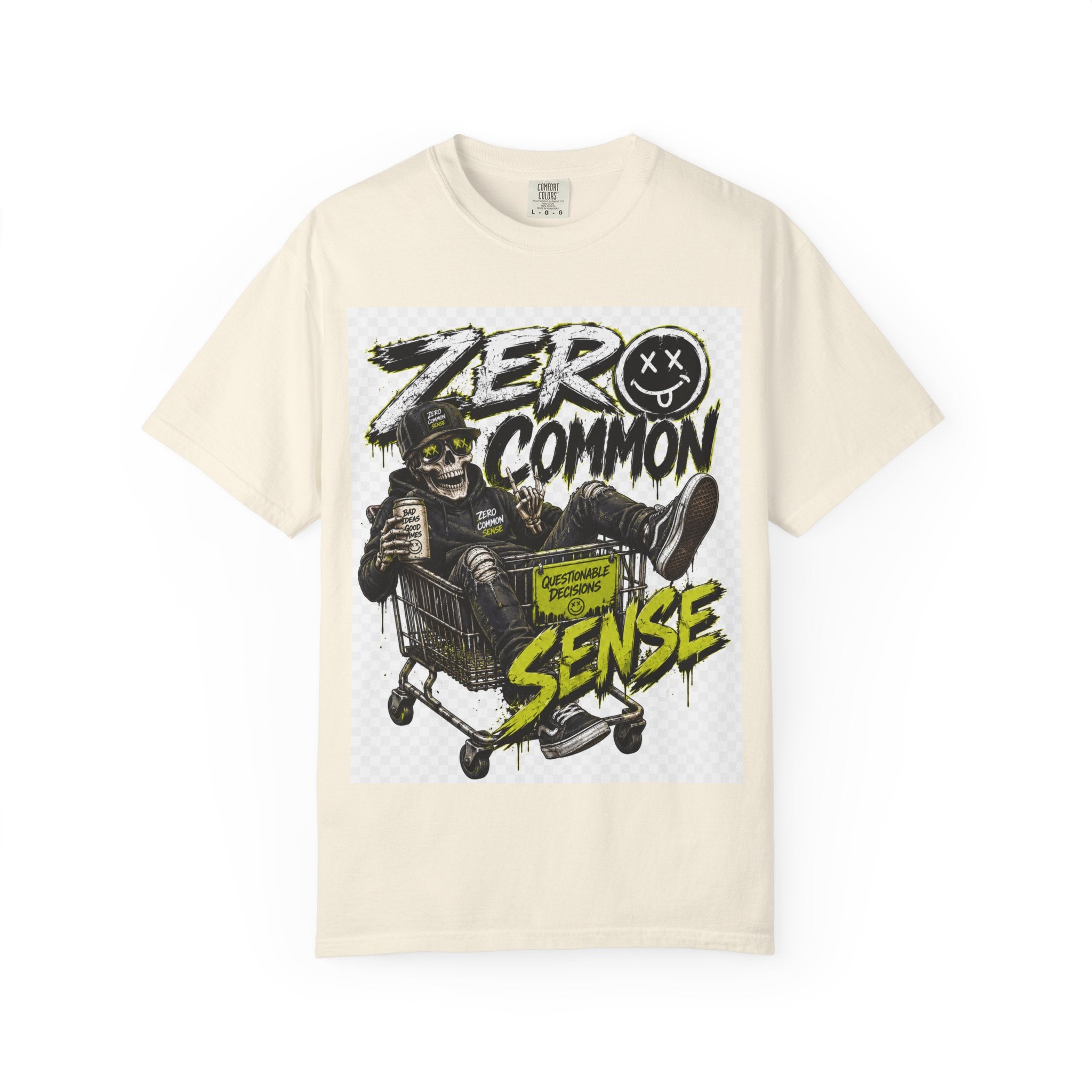 Zero Common Sense Skateboard Graphic T-Shirt