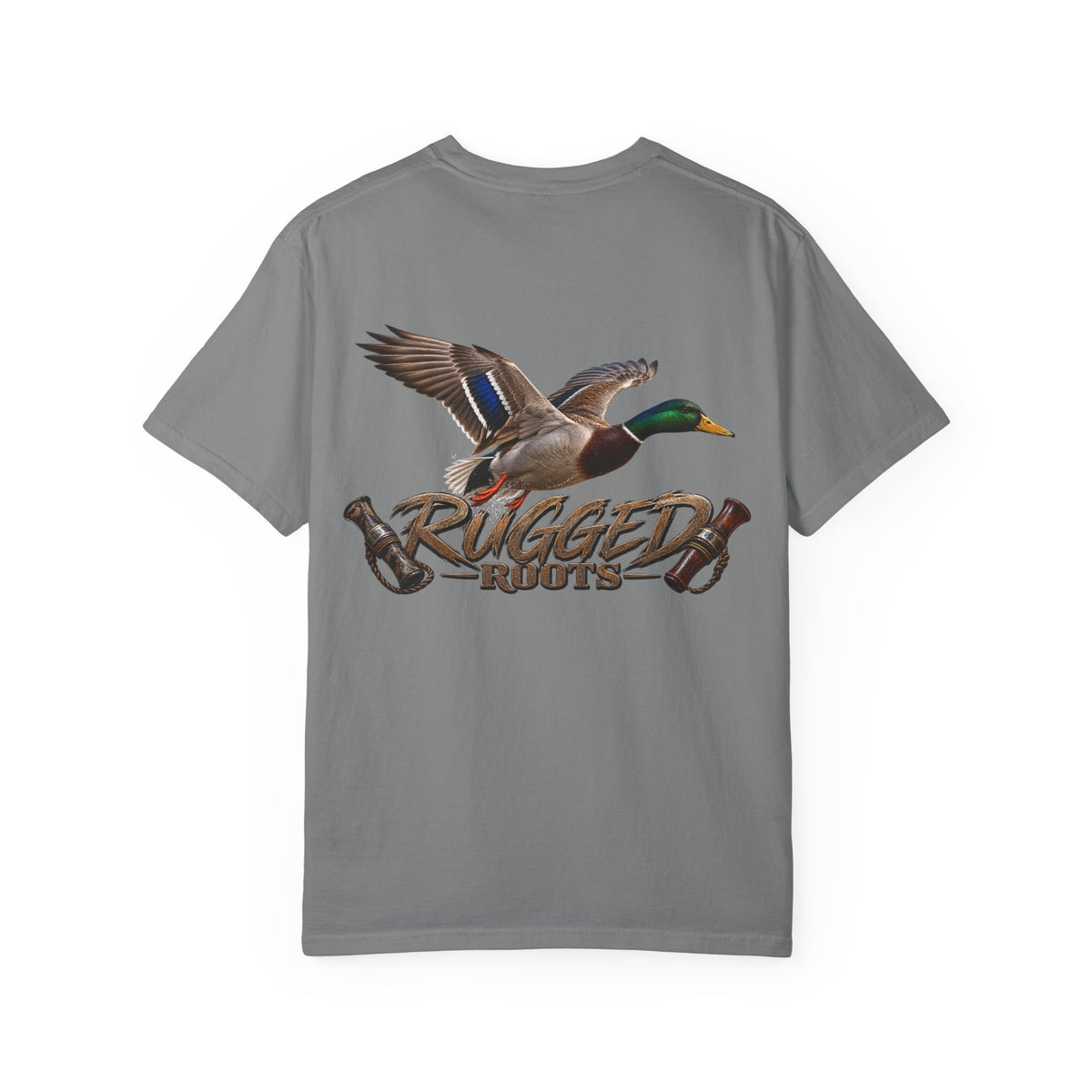 Mallard Duck Flying T-Shirt — Rugged Roots Hunting Tee