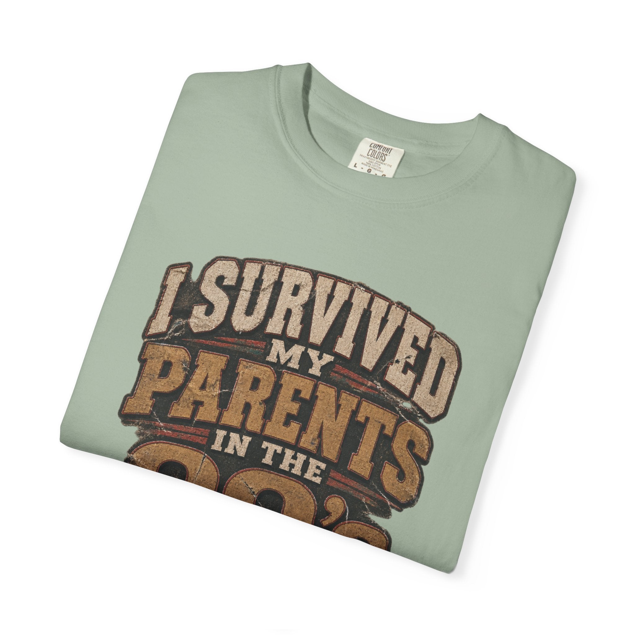 T-Shirt — "I Survived My Parents in the 90s" Retro Family Humor Tee