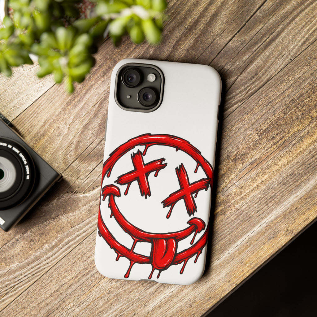 Grunge Dripping Smile Phone Case
