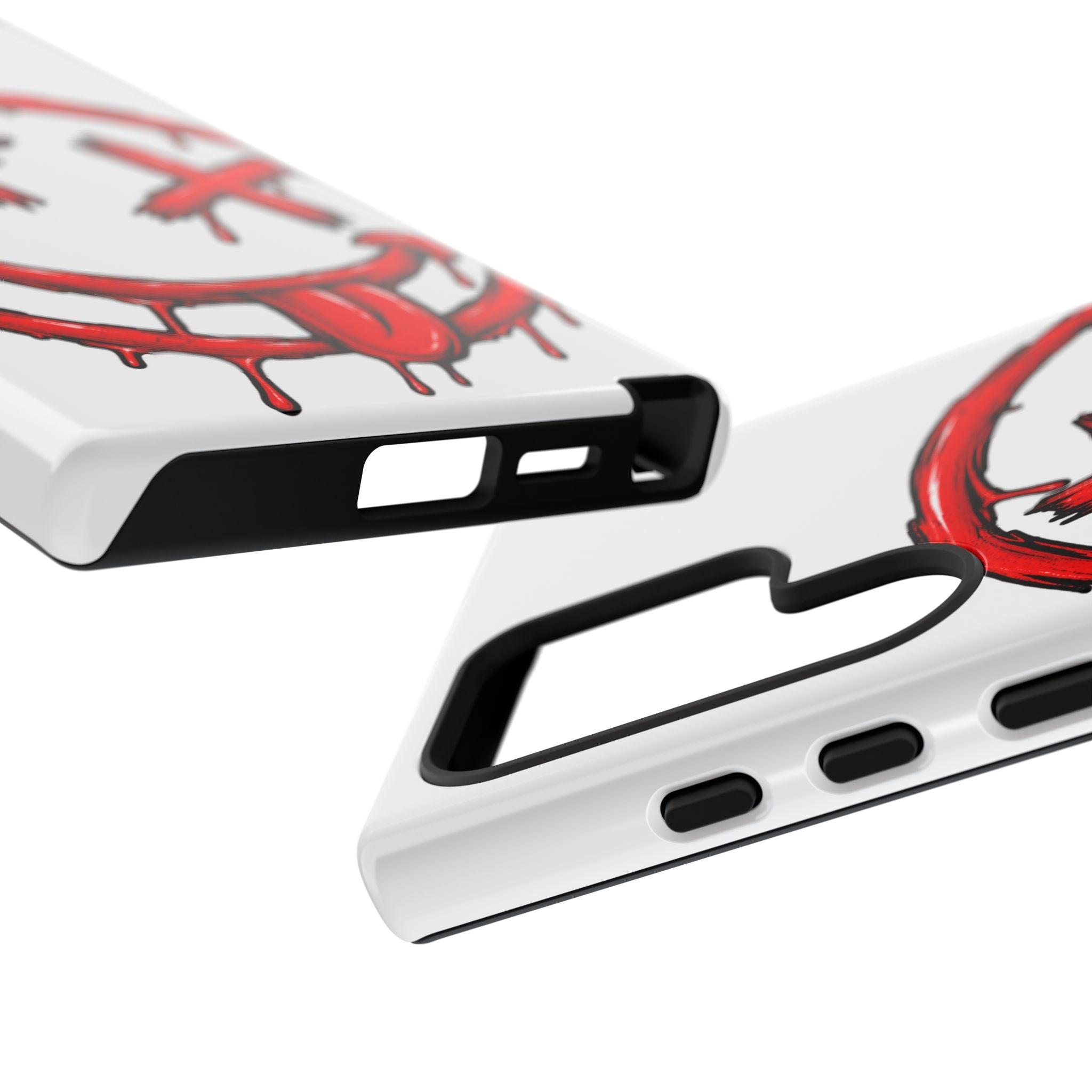 Grunge Dripping Smile Phone Case