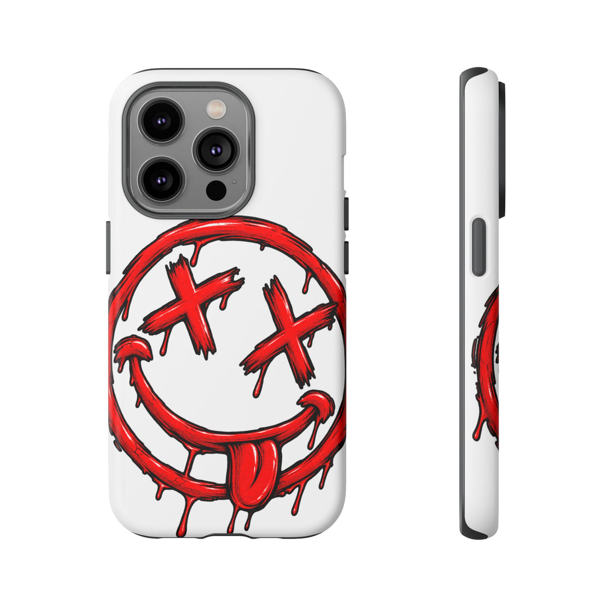 Grunge Dripping Smile Phone Case