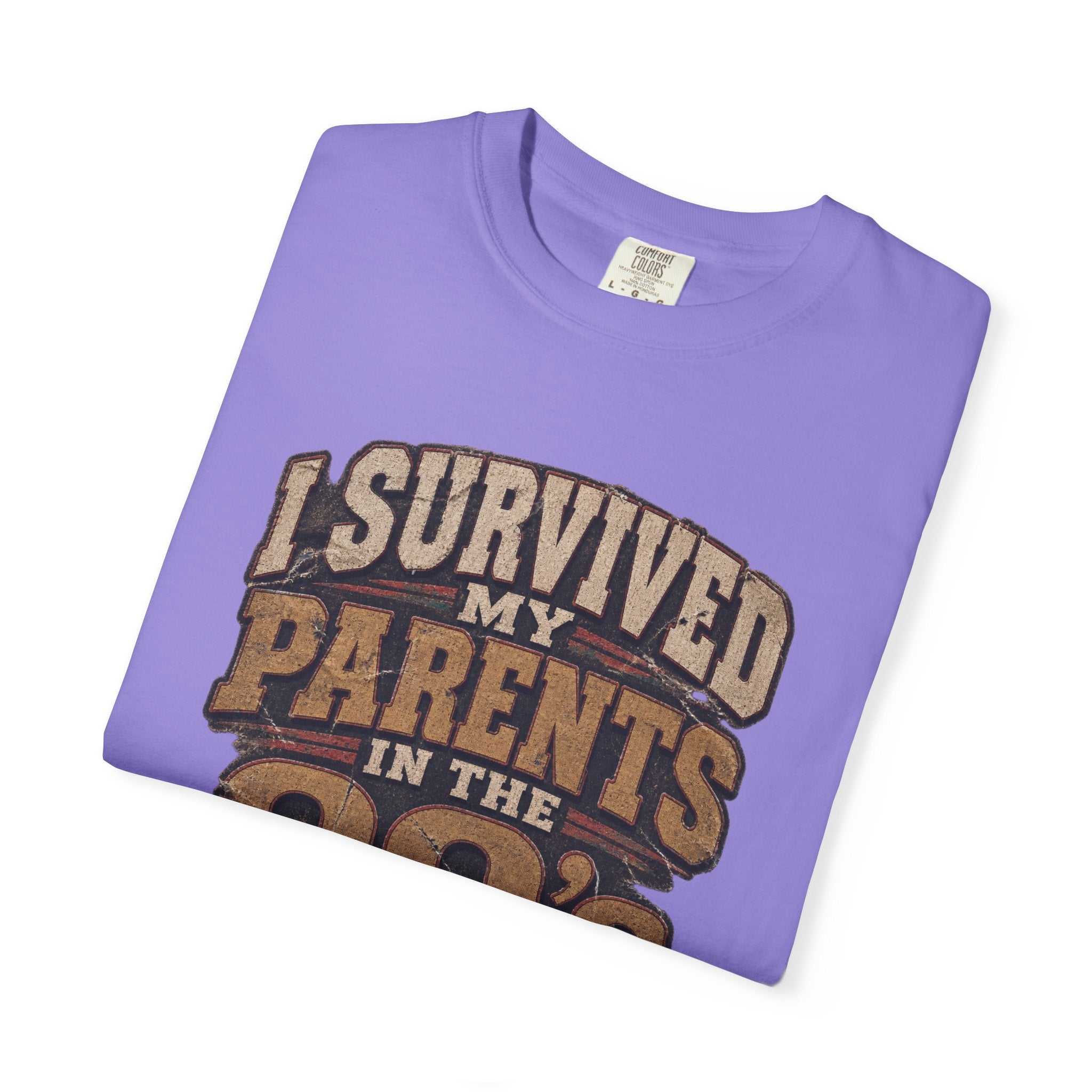T-Shirt — "I Survived My Parents in the 90s" Retro Family Humor Tee