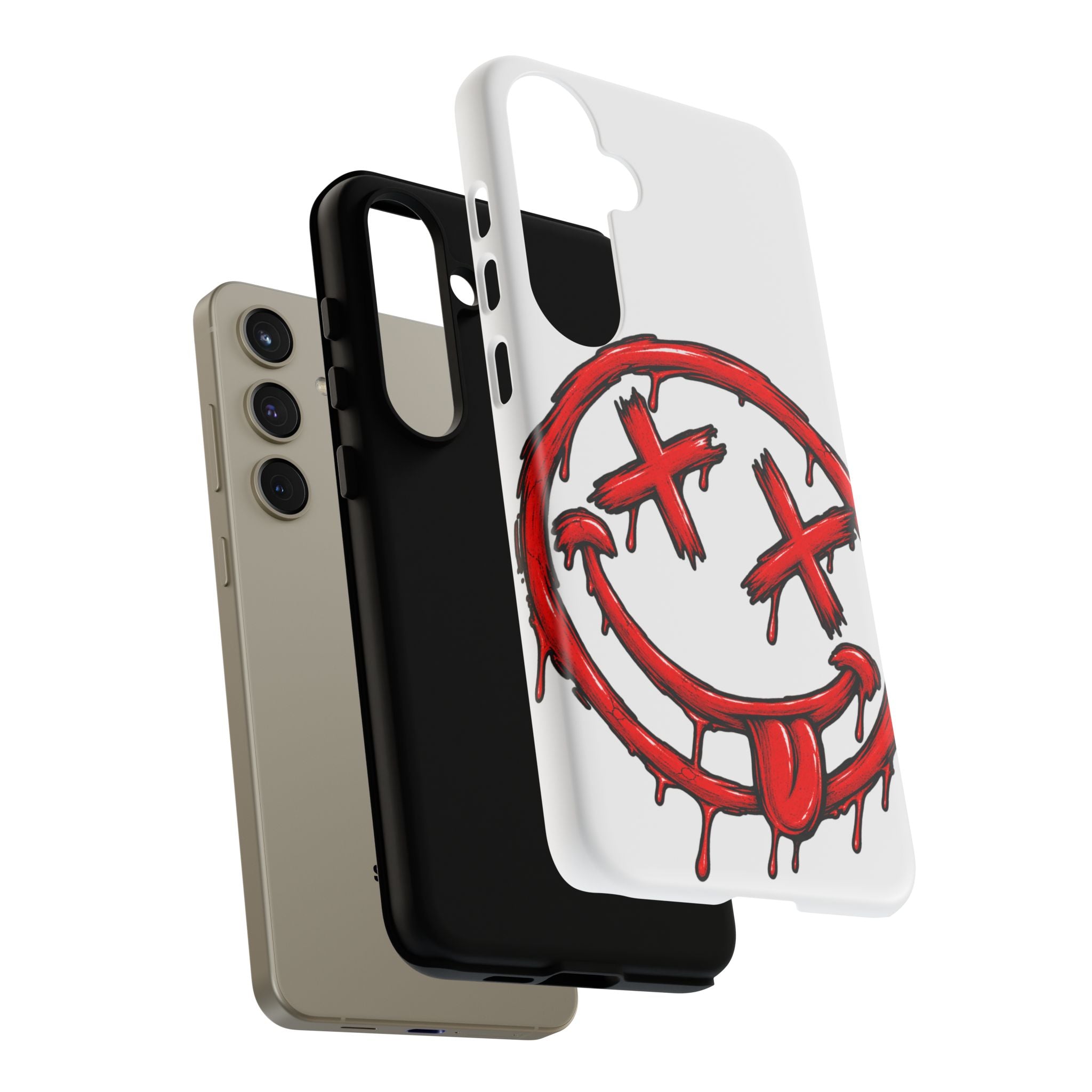 Grunge Dripping Smile Phone Case