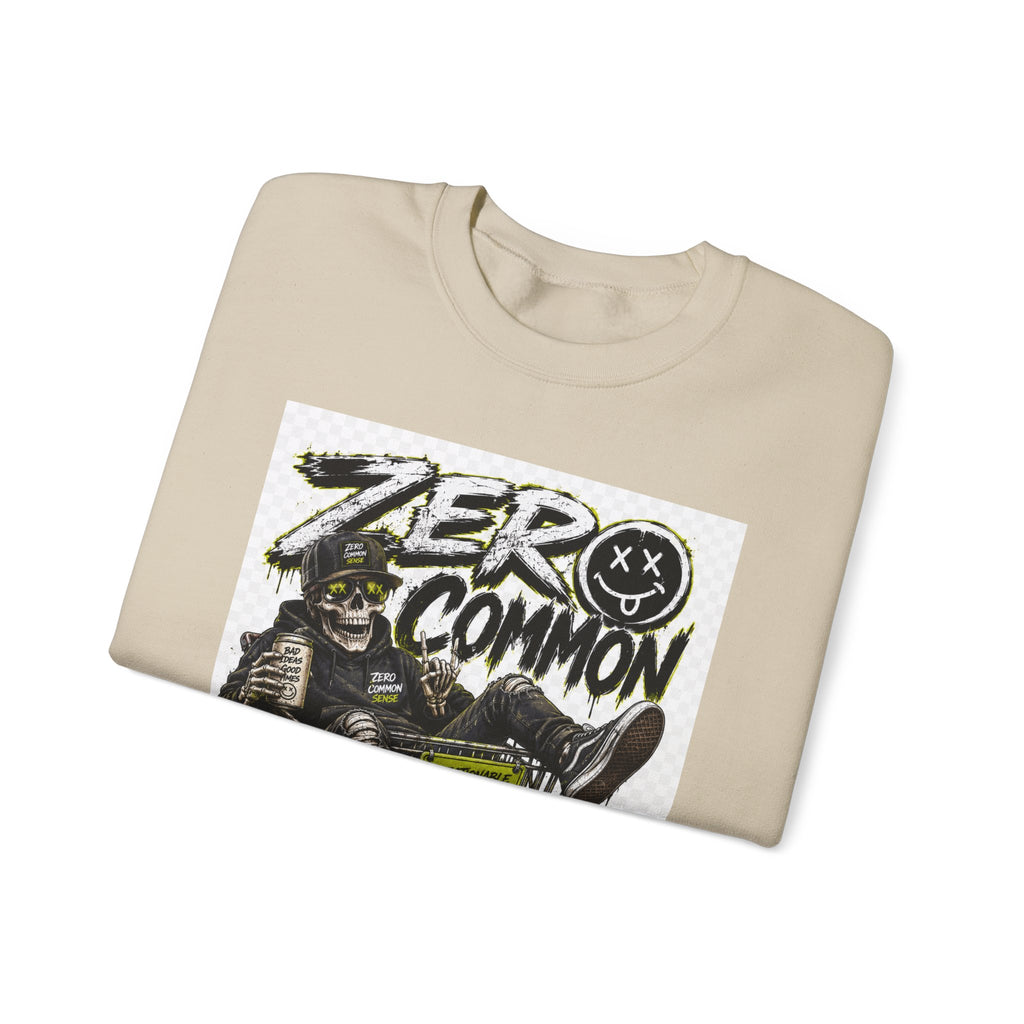 Zero Common Sense Crewneck Sweatshirt