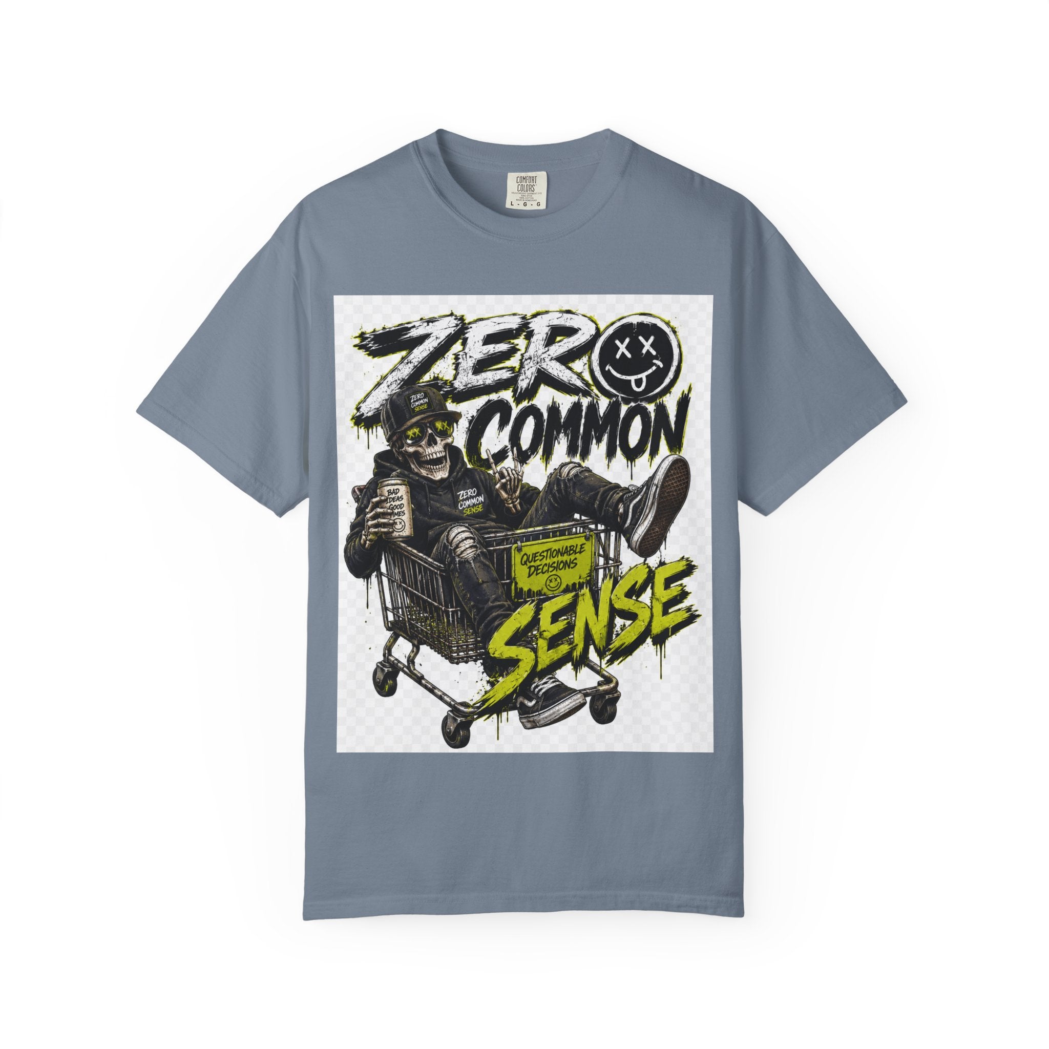 Zero Common Sense Skateboard Graphic T-Shirt