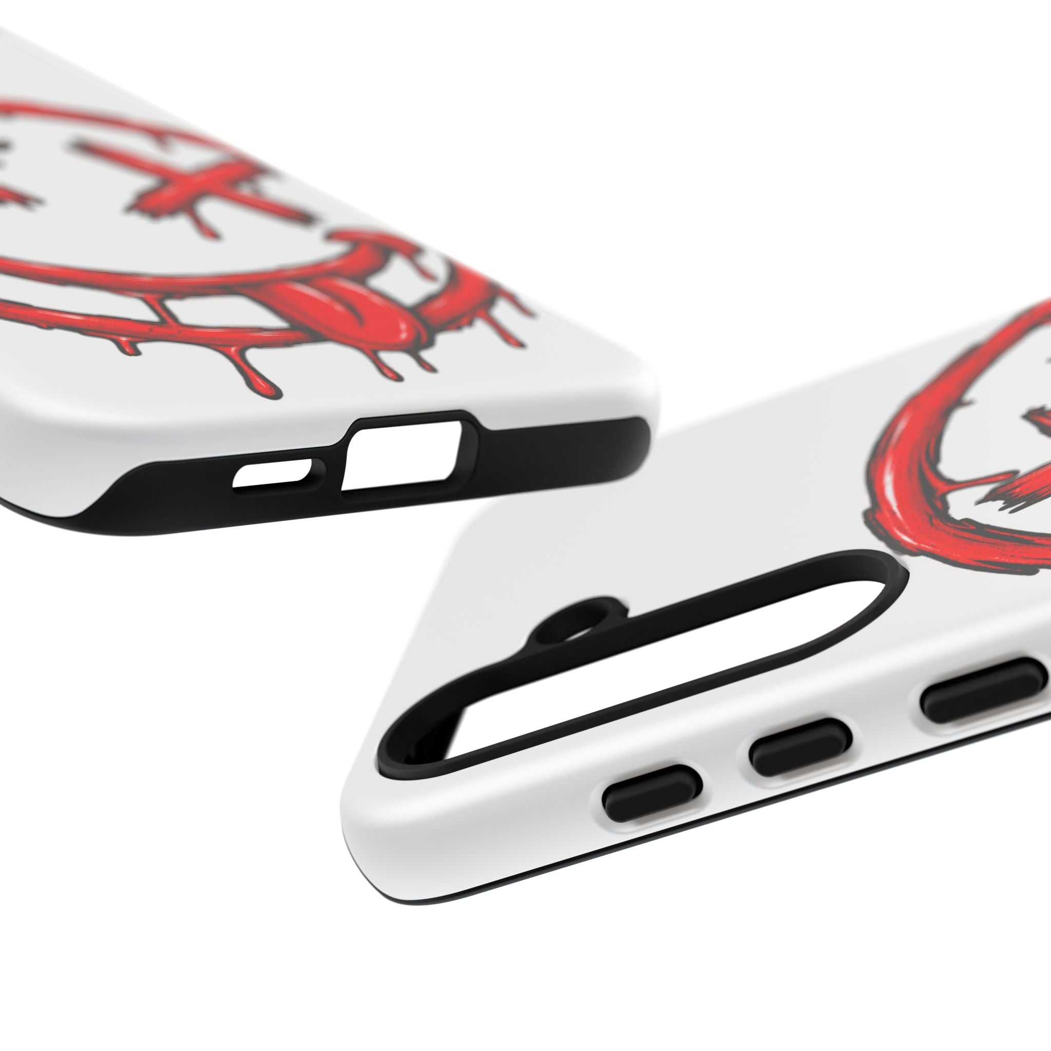 Grunge Dripping Smile Phone Case