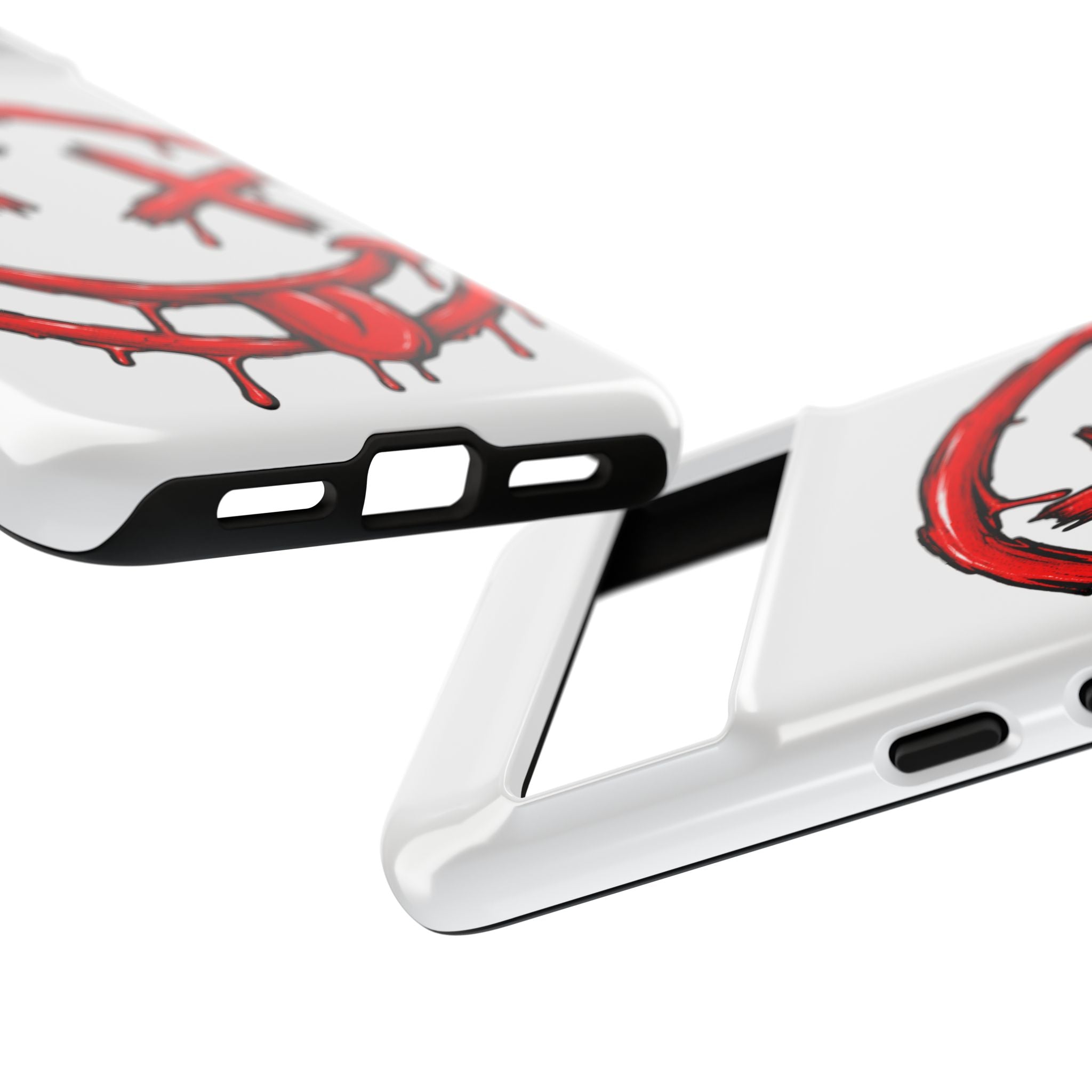 Grunge Dripping Smile Phone Case