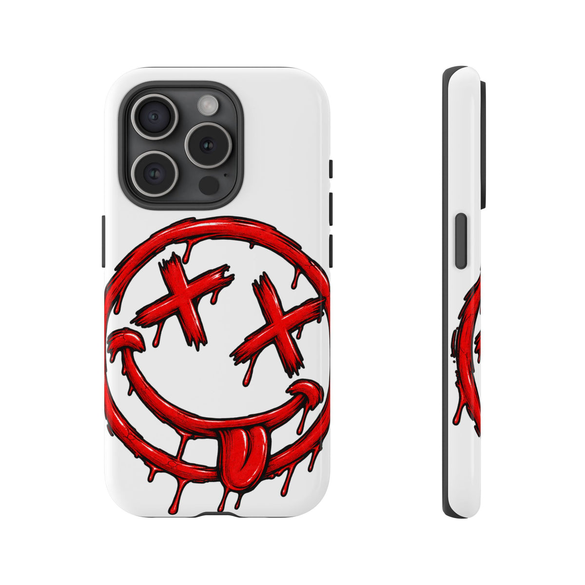 Grunge Dripping Smile Phone Case