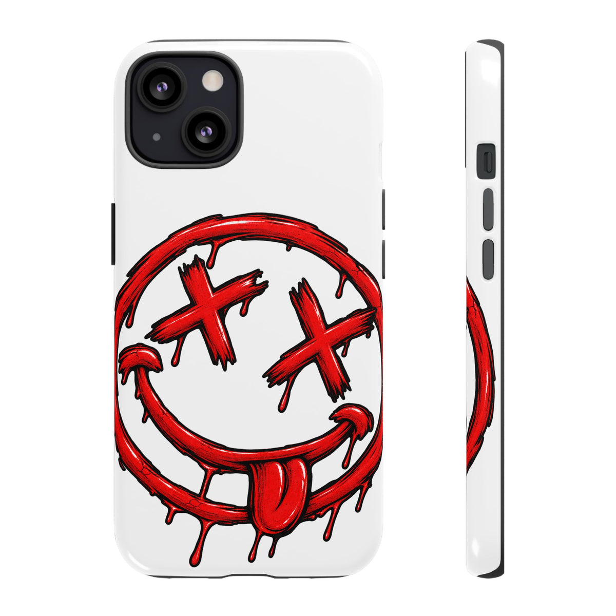 Grunge Dripping Smile Phone Case