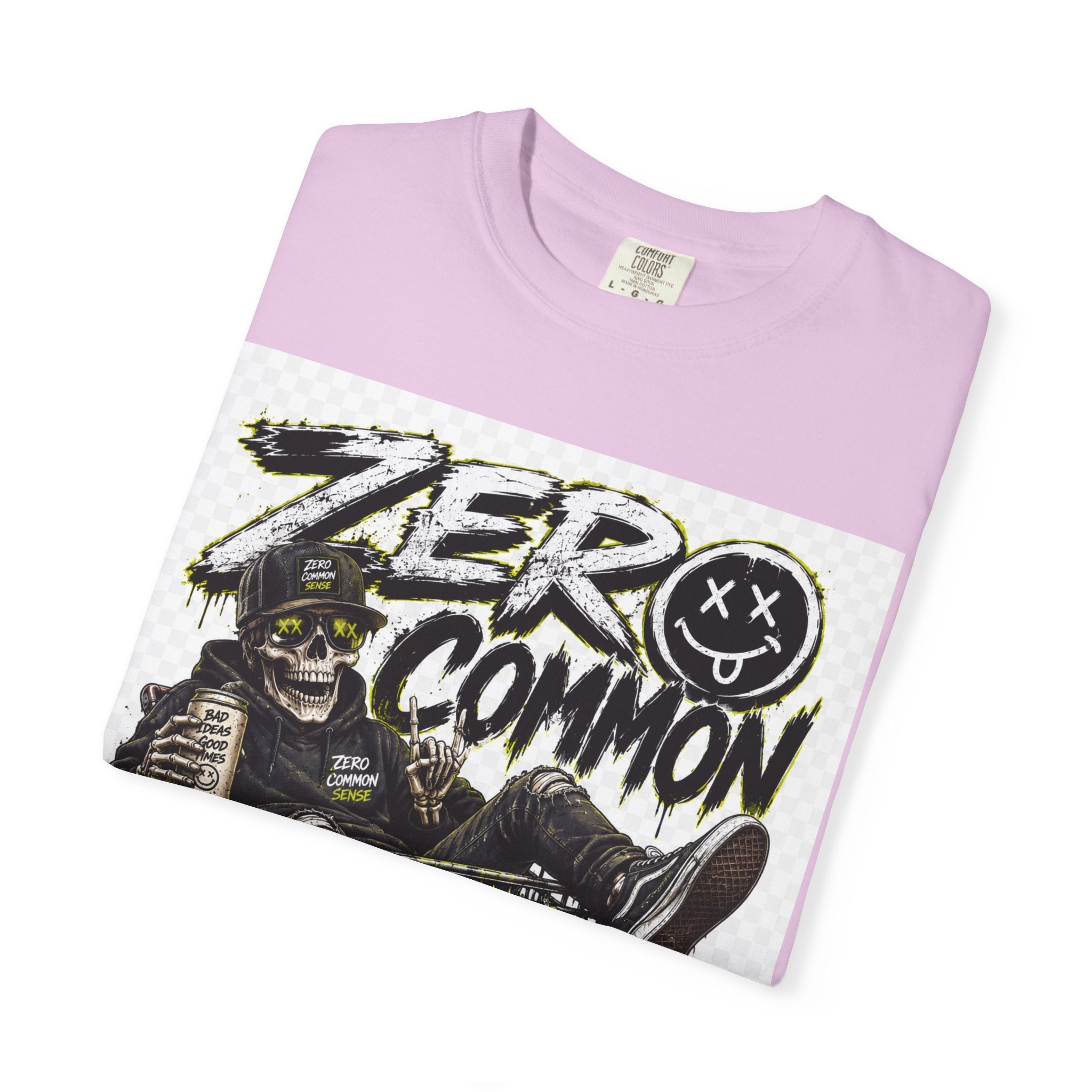 Zero Common Sense Skateboard Graphic T-Shirt