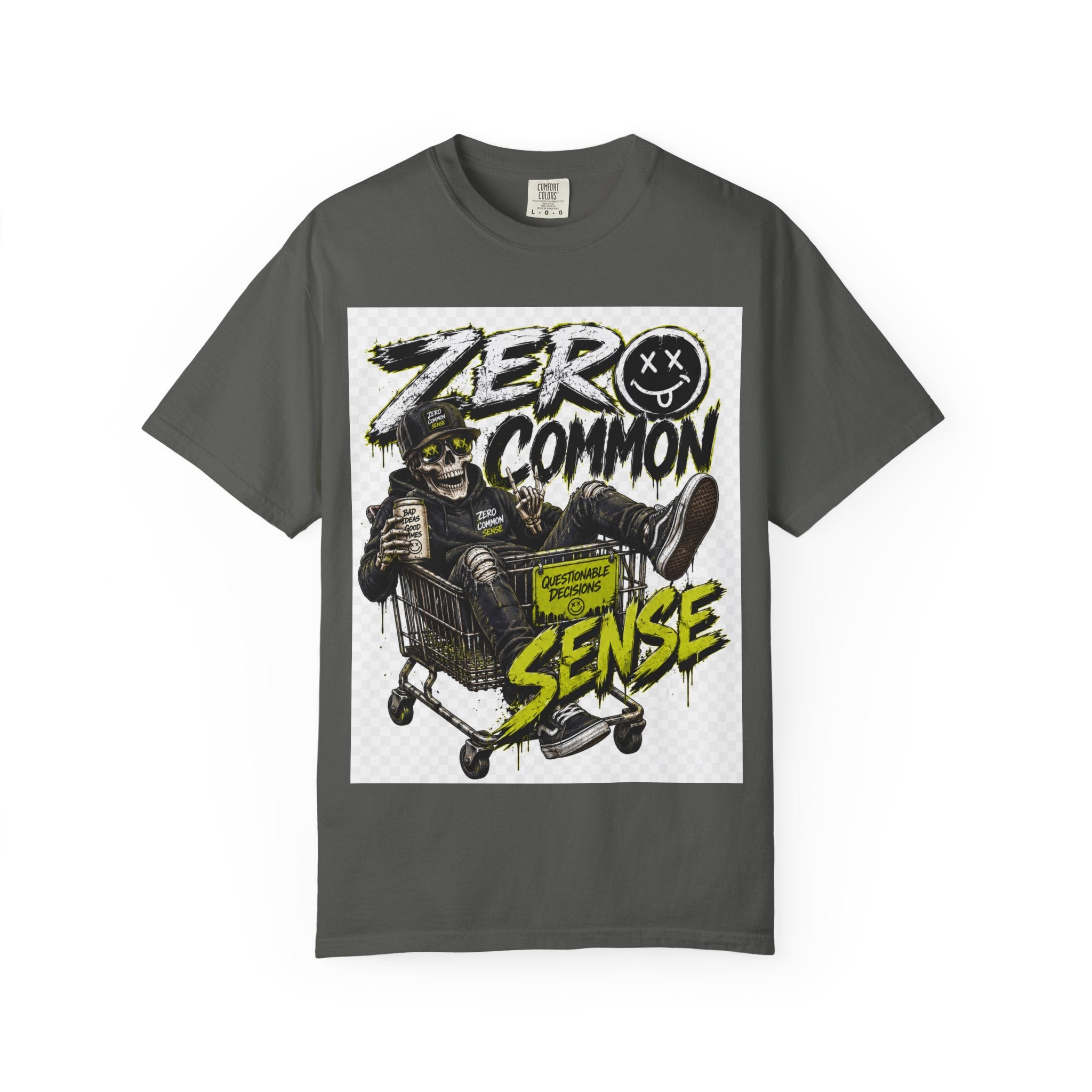Zero Common Sense Skateboard Graphic T-Shirt