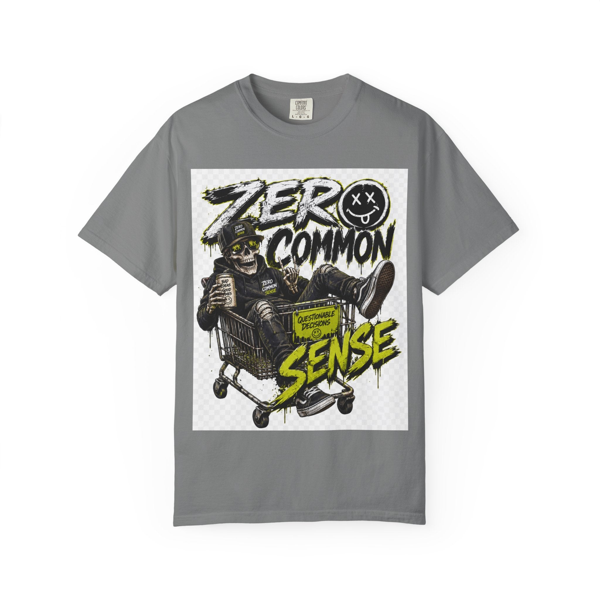 Zero Common Sense Skateboard Graphic T-Shirt