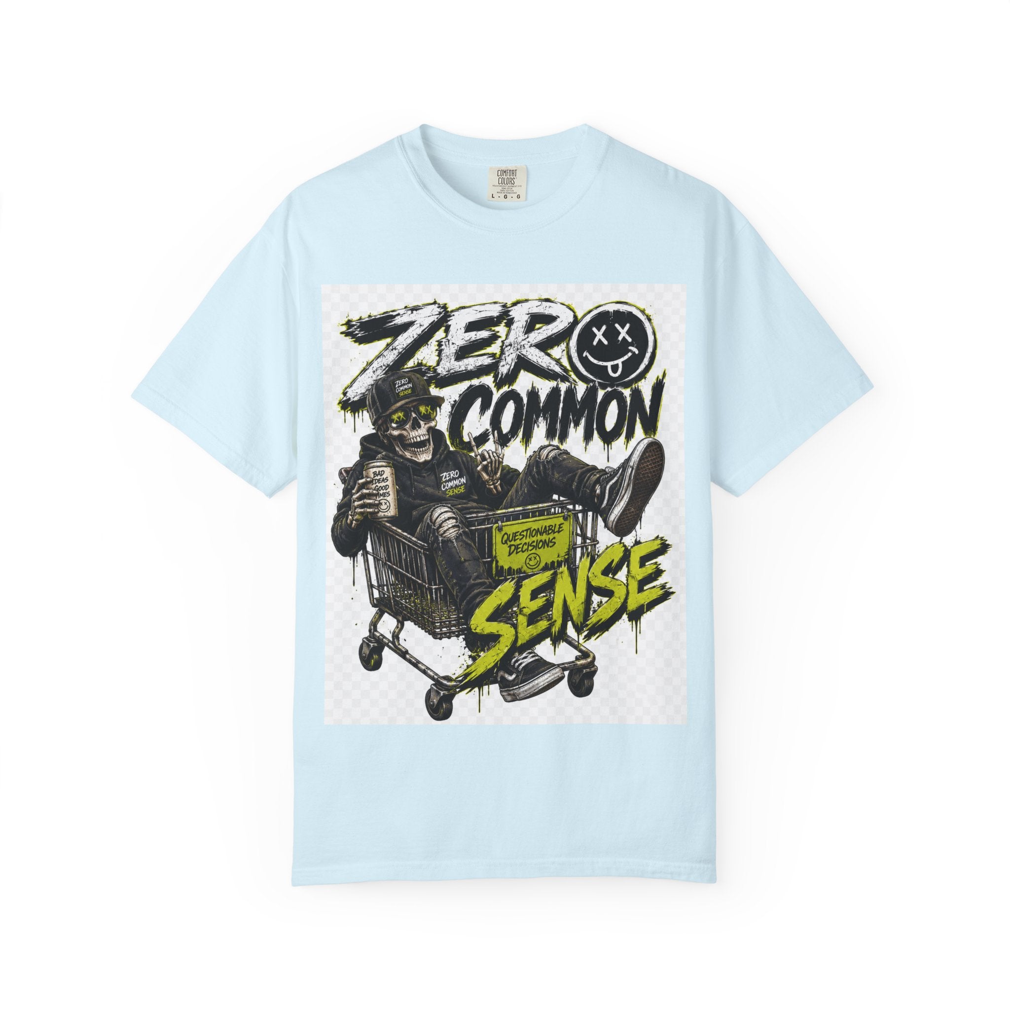 Zero Common Sense Skateboard Graphic T-Shirt