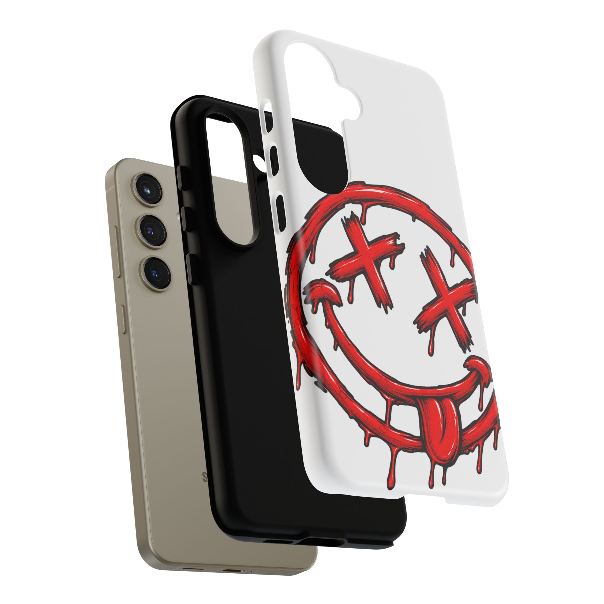 Grunge Dripping Smile Phone Case