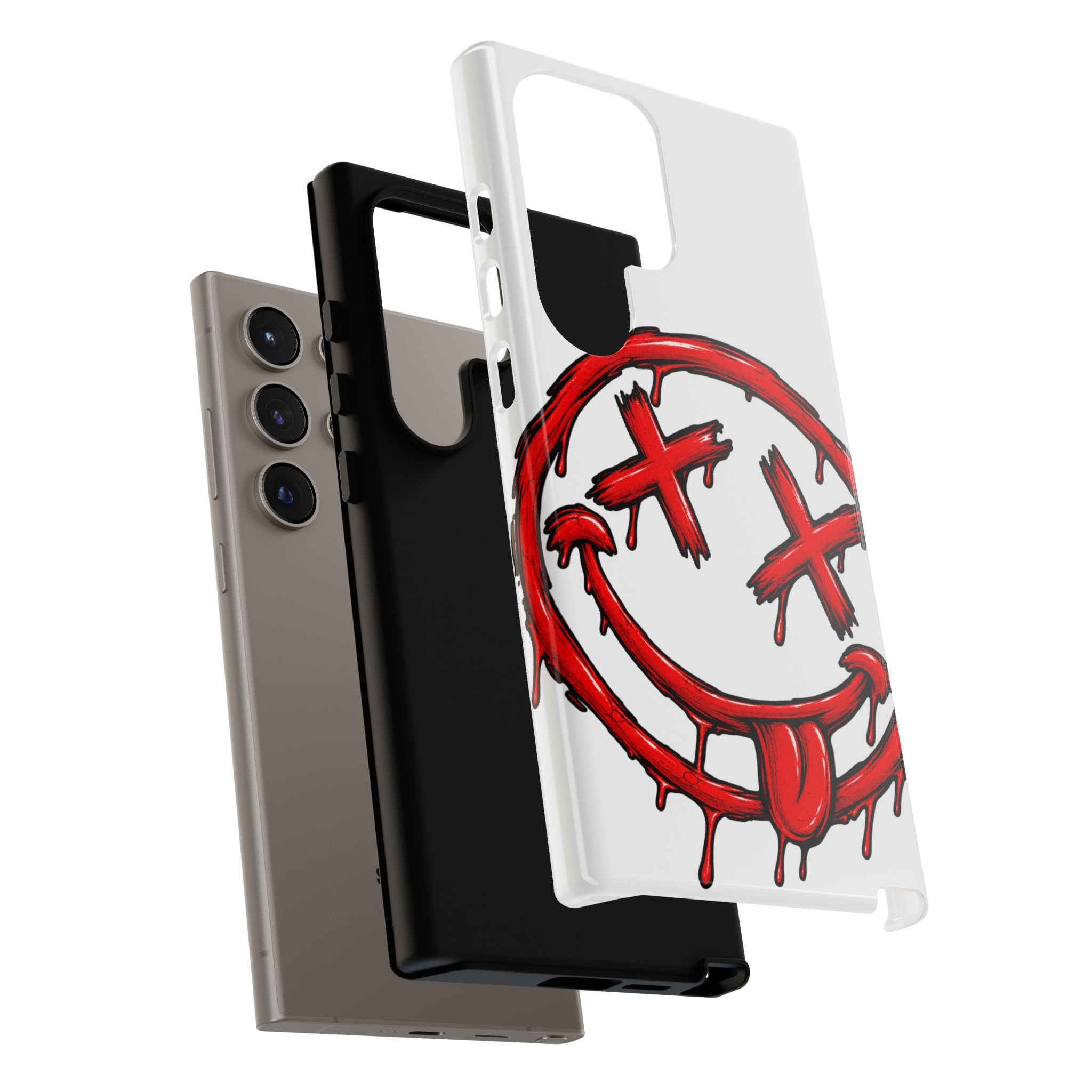 Grunge Dripping Smile Phone Case