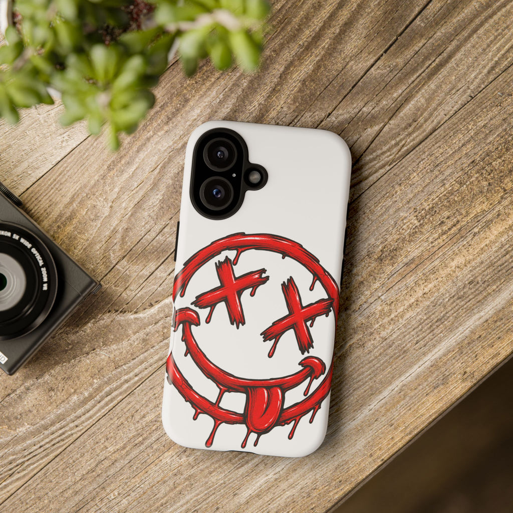 Grunge Dripping Smile Phone Case