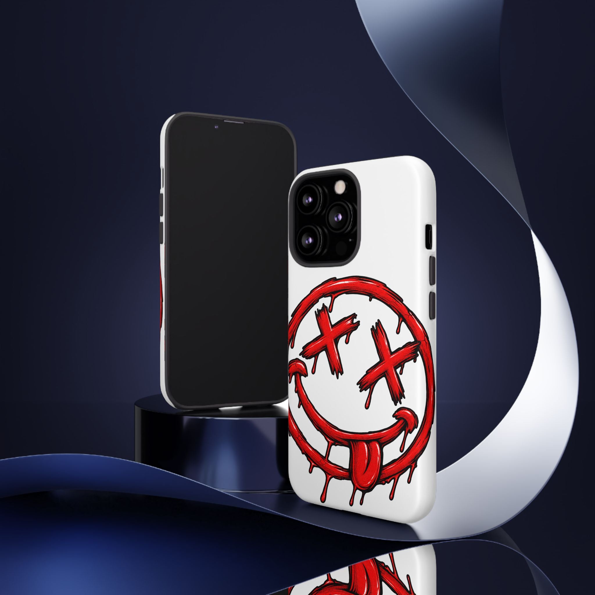 Grunge Dripping Smile Phone Case