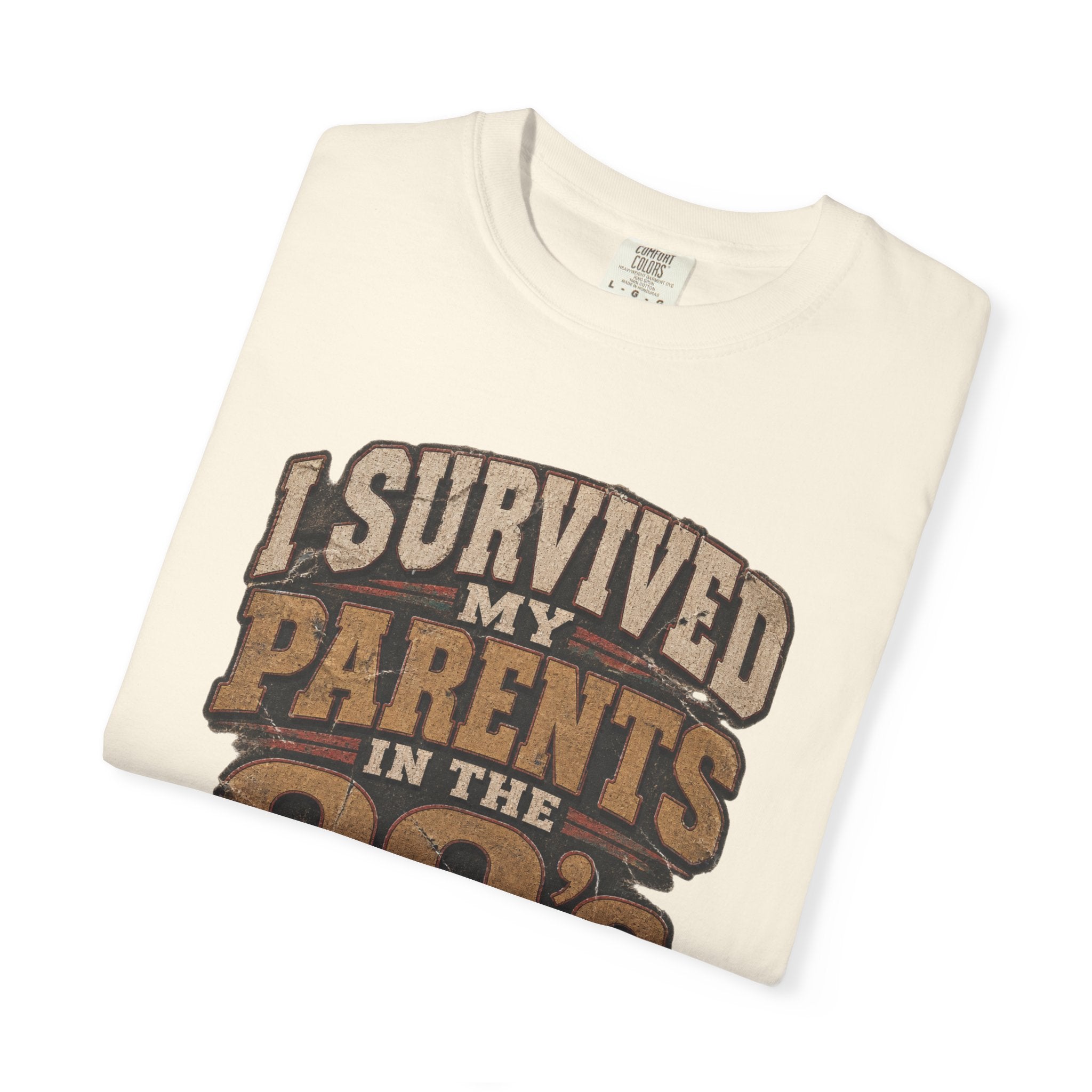T-Shirt — "I Survived My Parents in the 90s" Retro Family Humor Tee