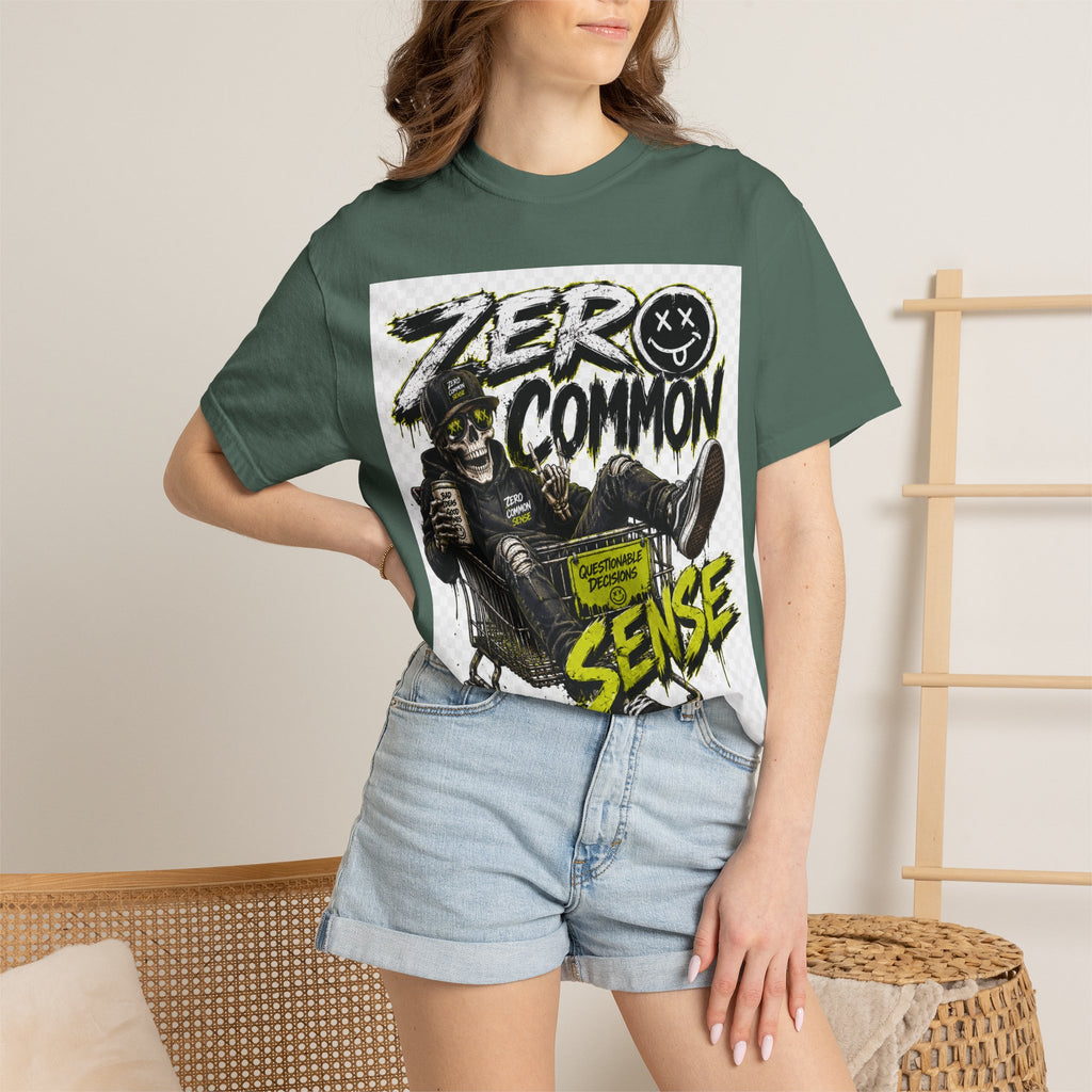 Zero Common Sense Skateboard Graphic T-Shirt