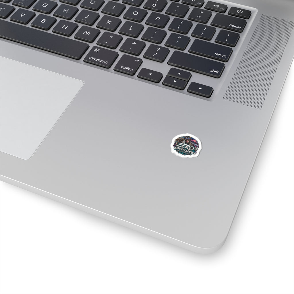 Zero Common Sense Sticker — Retro Skate Punk Kiss-Cut Decal for Laptops & Gear