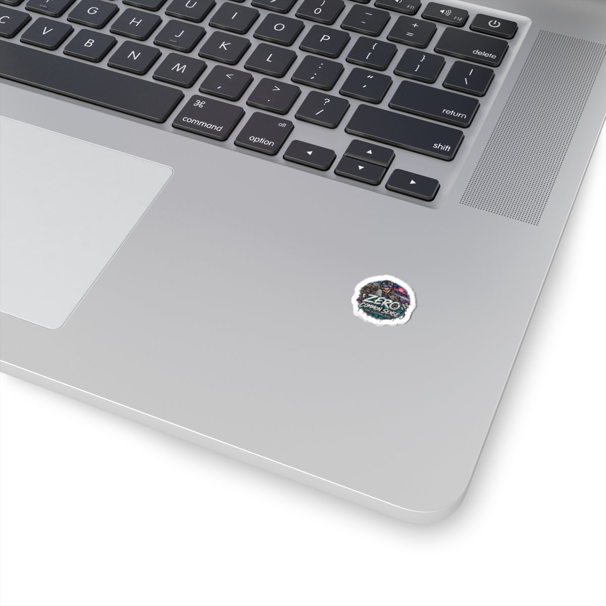 Zero Common Sense Sticker — Retro Skate Punk Kiss-Cut Decal for Laptops & Gear