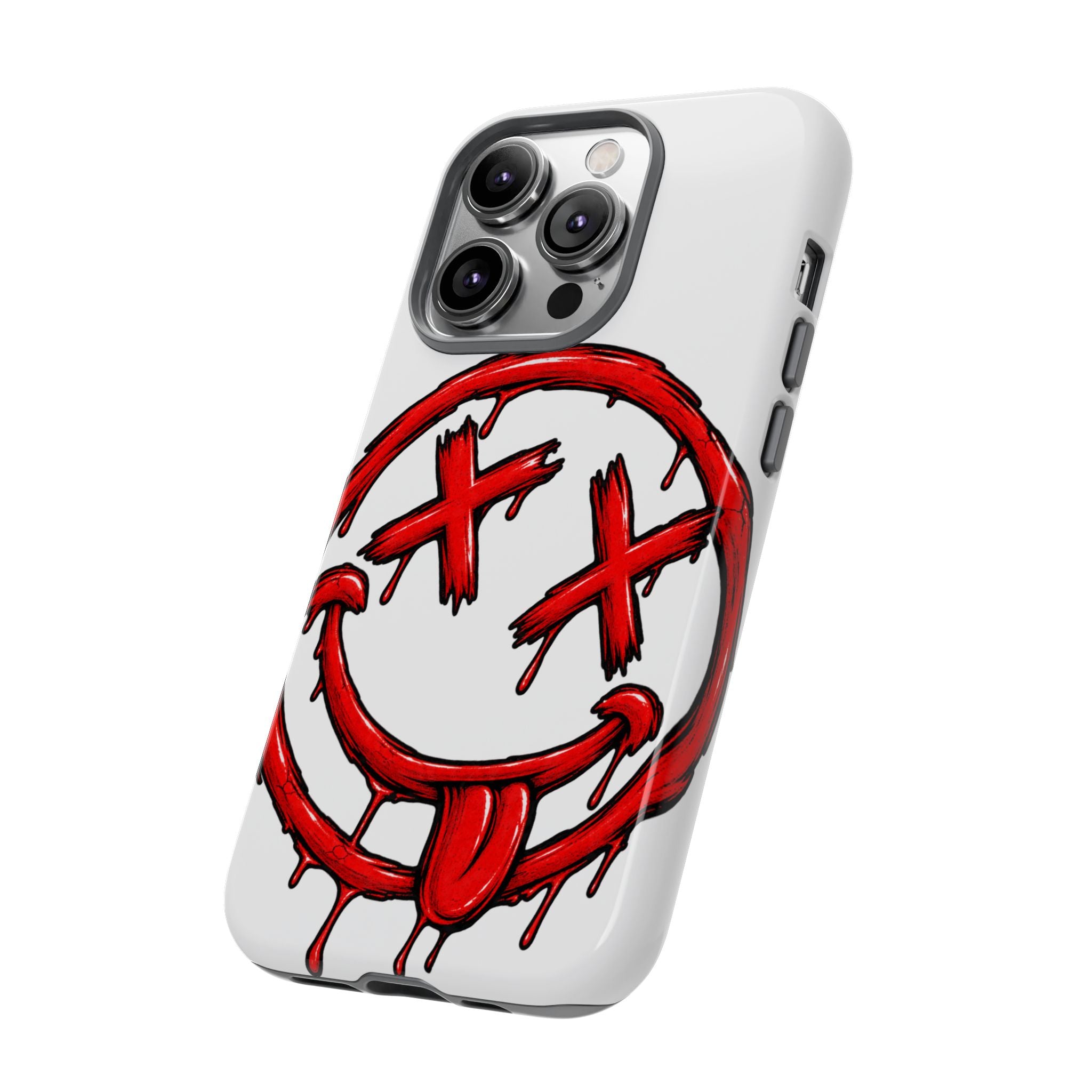 Grunge Dripping Smile Phone Case