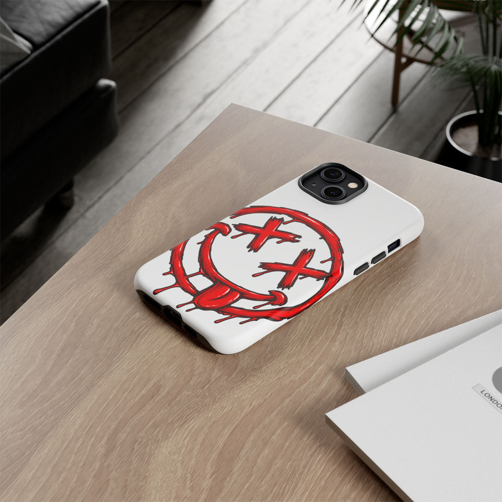 Grunge Dripping Smile Phone Case