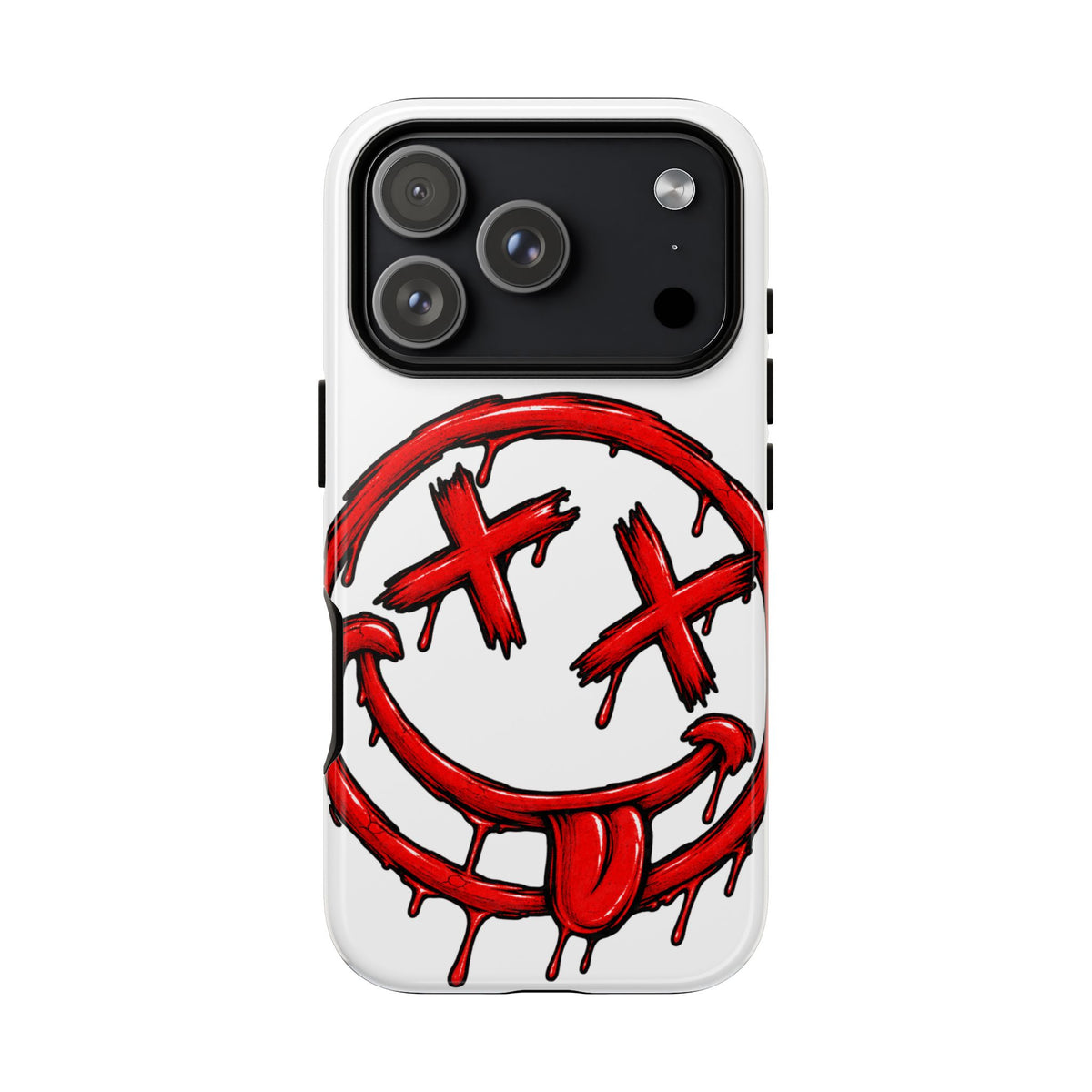 Grunge Dripping Smile Phone Case