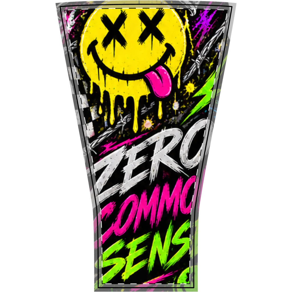 No Brakes / Zero Common Sense Neon Smiley Arm Sleeve