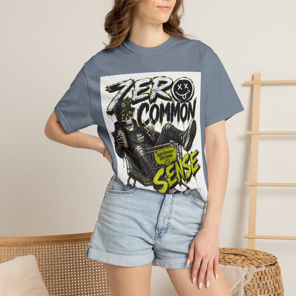 Zero Common Sense Skateboard Graphic T-Shirt