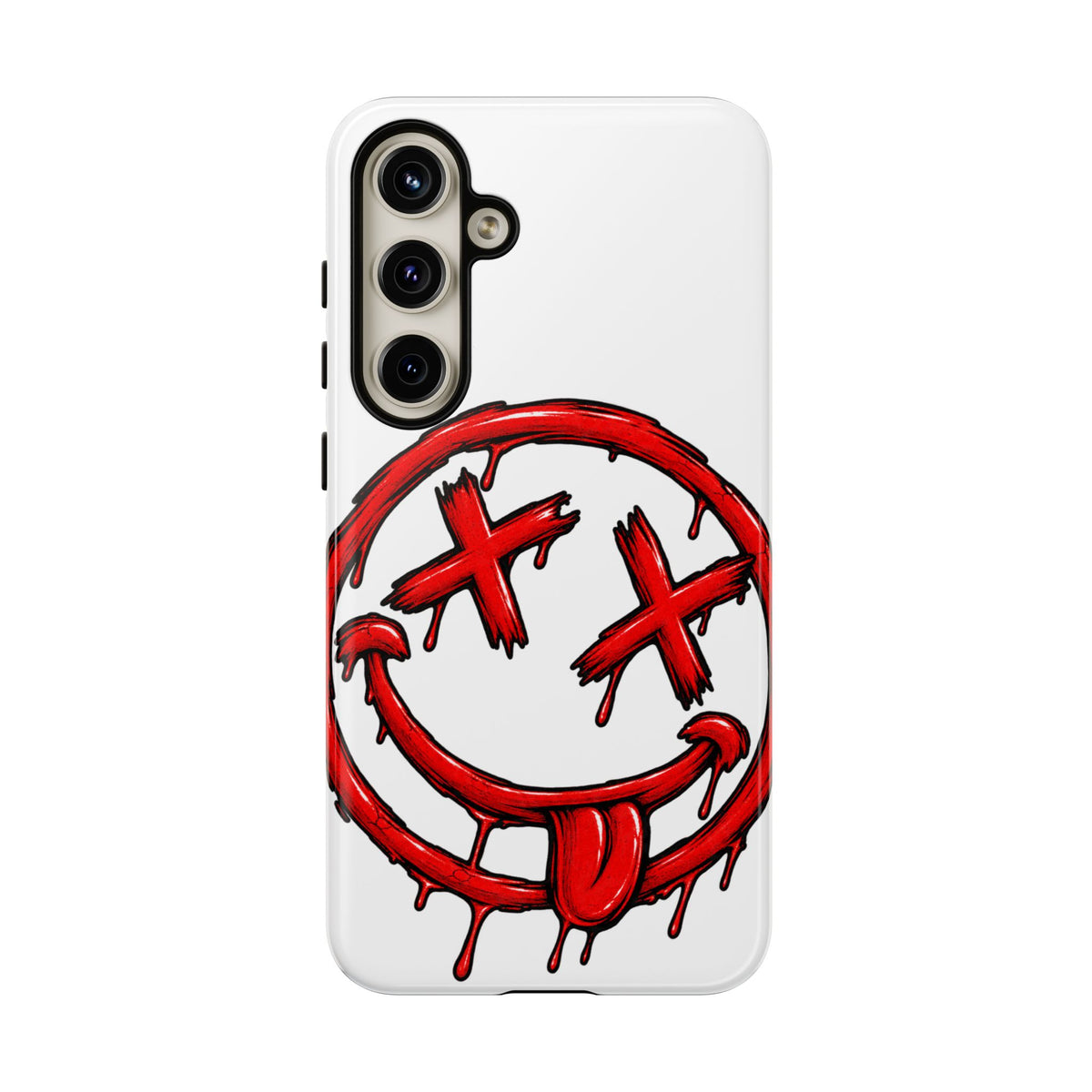 Grunge Dripping Smile Phone Case
