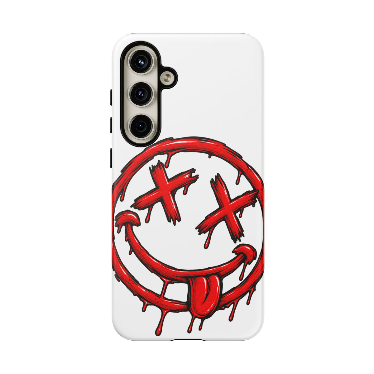 Grunge Dripping Smile Phone Case