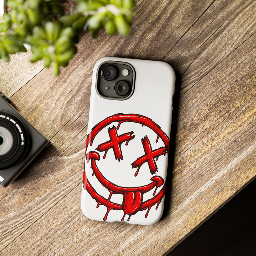 Grunge Dripping Smile Phone Case