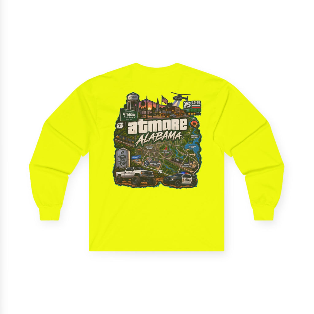 Atmore Alabama Graphic Long Sleeve Tee