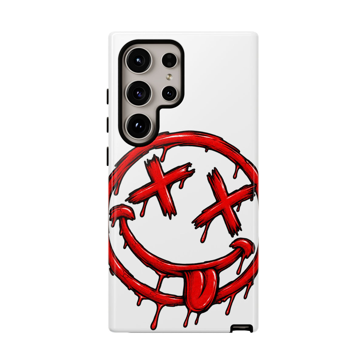 Grunge Dripping Smile Phone Case