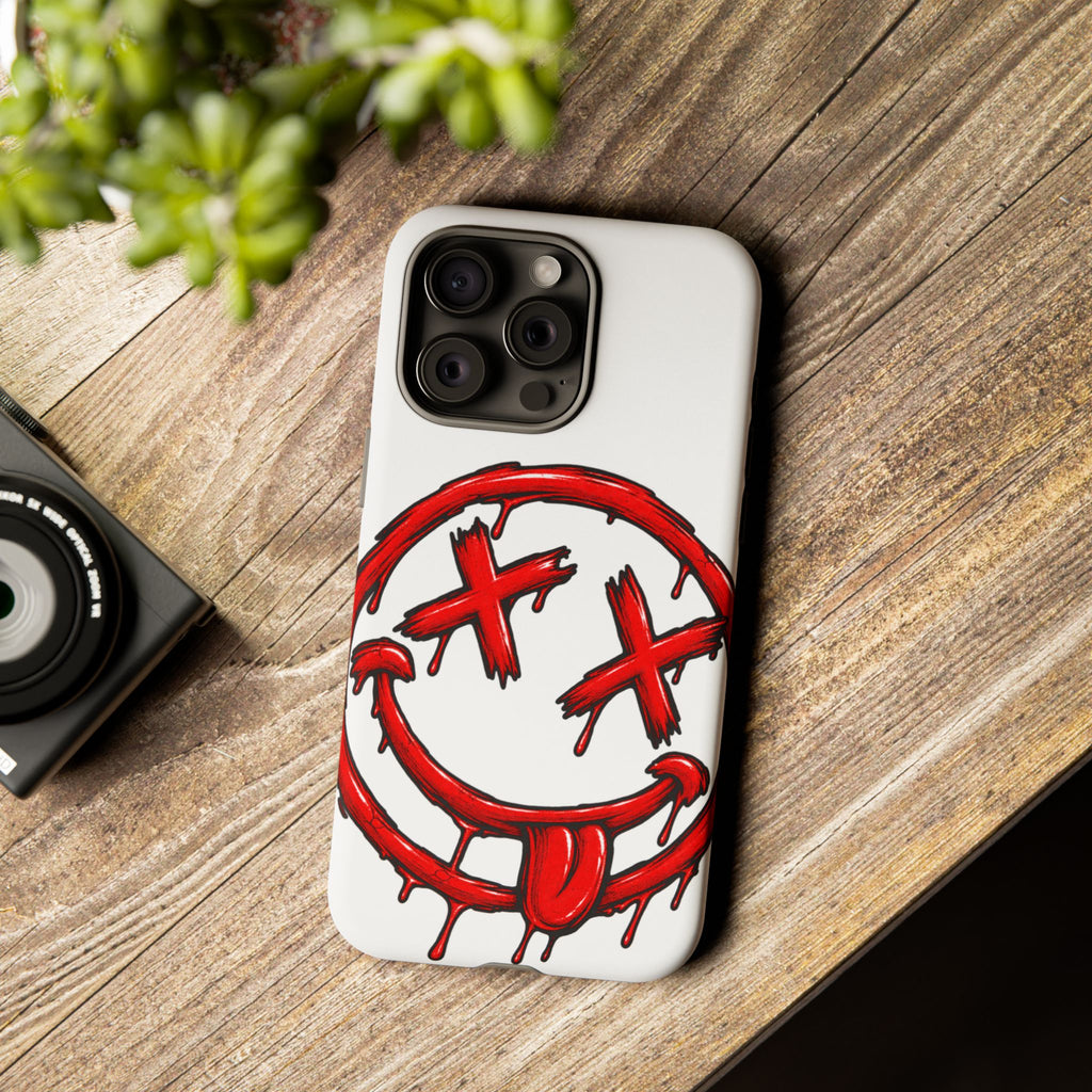 Grunge Dripping Smile Phone Case