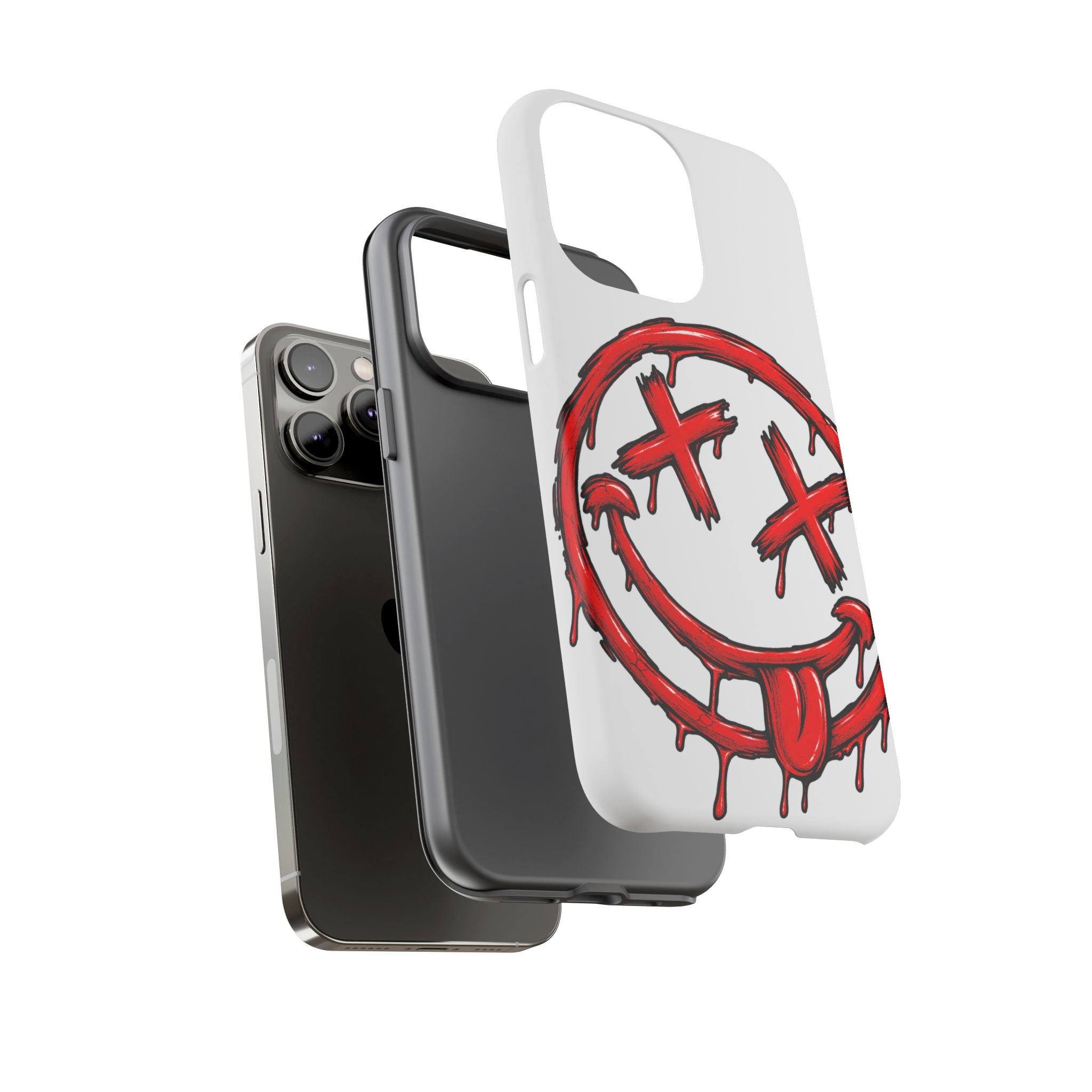 Grunge Dripping Smile Phone Case