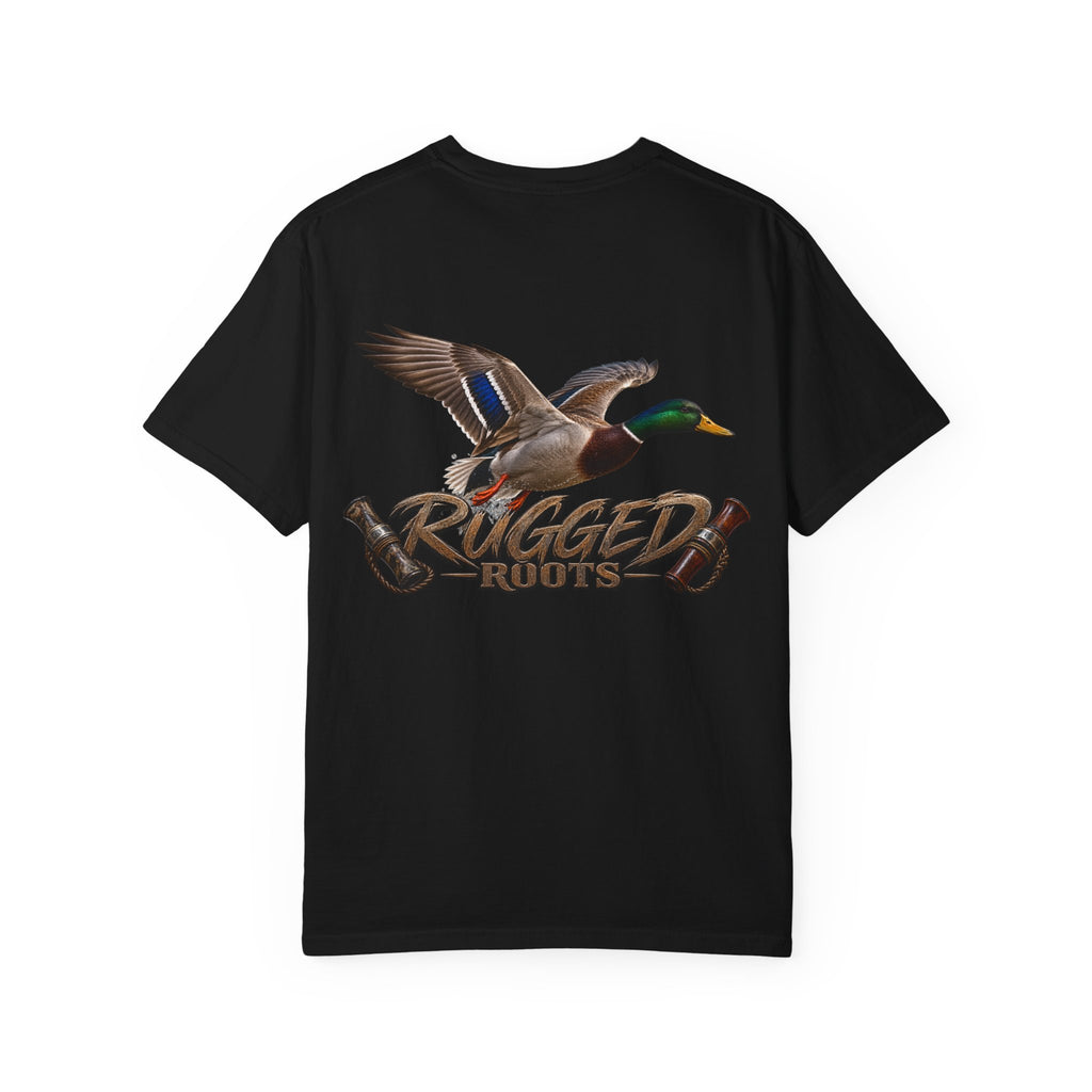 Mallard Duck Flying T-Shirt — Rugged Roots Hunting Tee