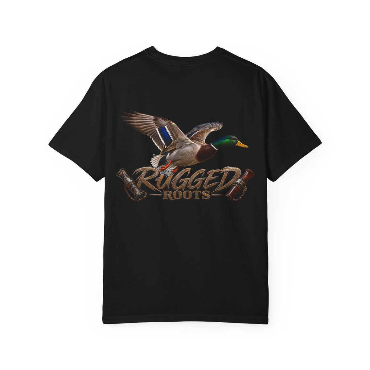 Mallard Duck Flying T-Shirt — Rugged Roots Hunting Tee