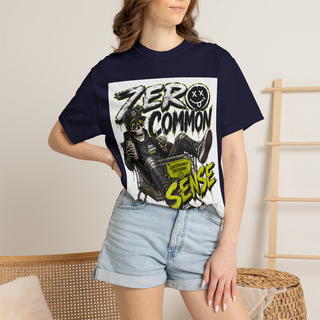 Zero Common Sense Skateboard Graphic T-Shirt