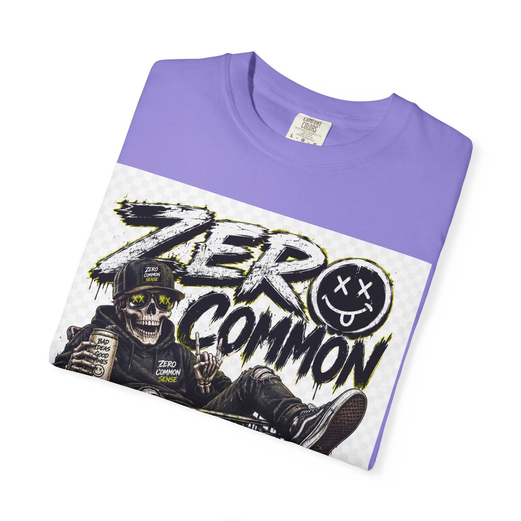 Zero Common Sense Skateboard Graphic T-Shirt