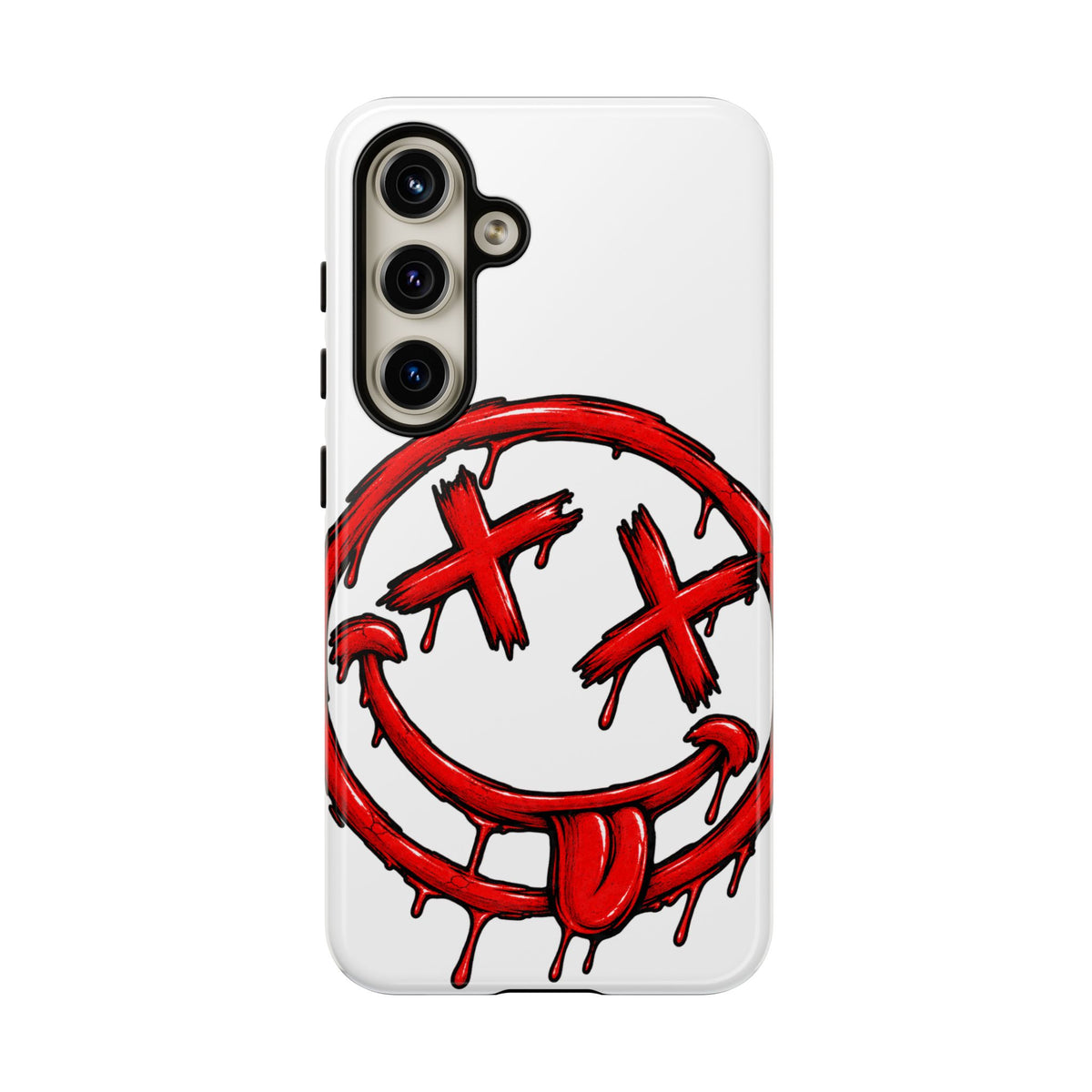 Grunge Dripping Smile Phone Case