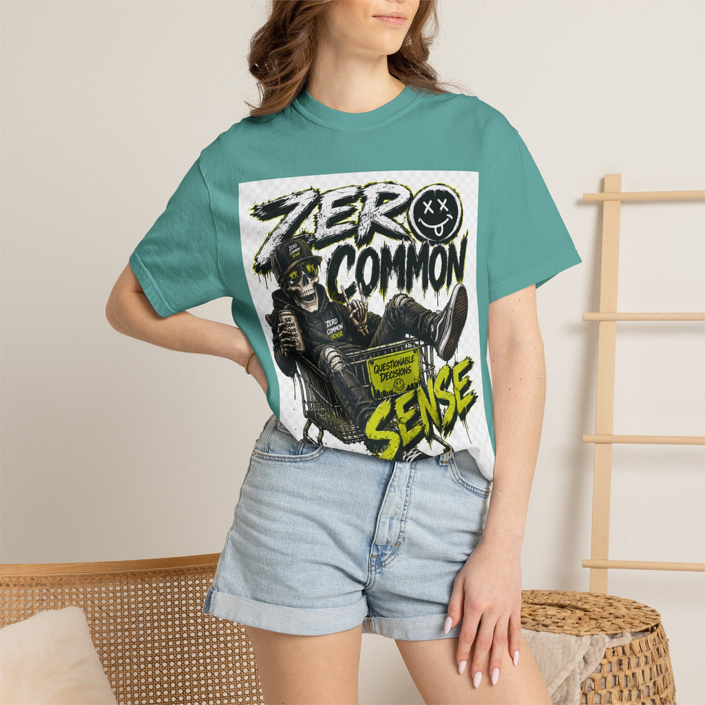Zero Common Sense Skateboard Graphic T-Shirt