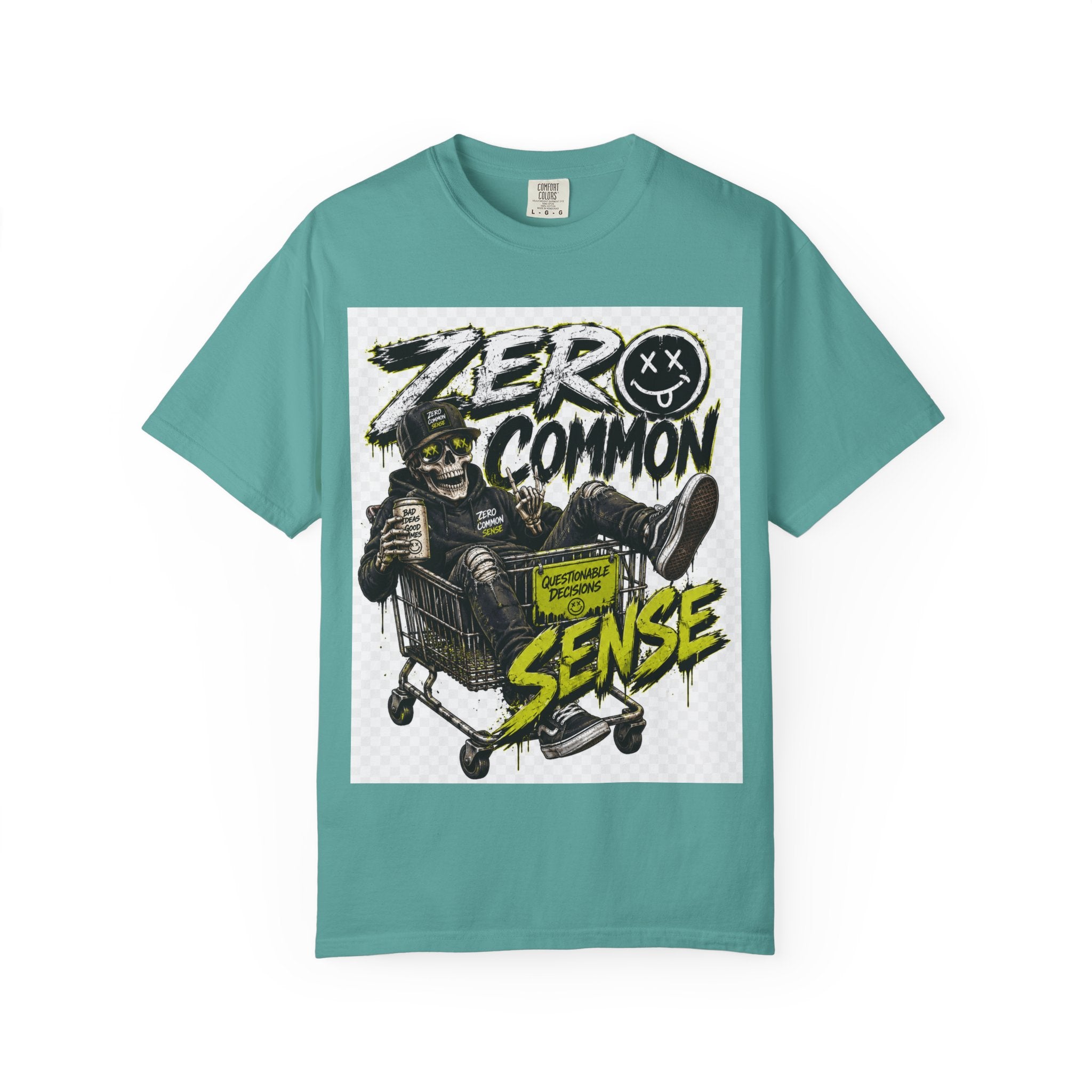 Zero Common Sense Skateboard Graphic T-Shirt