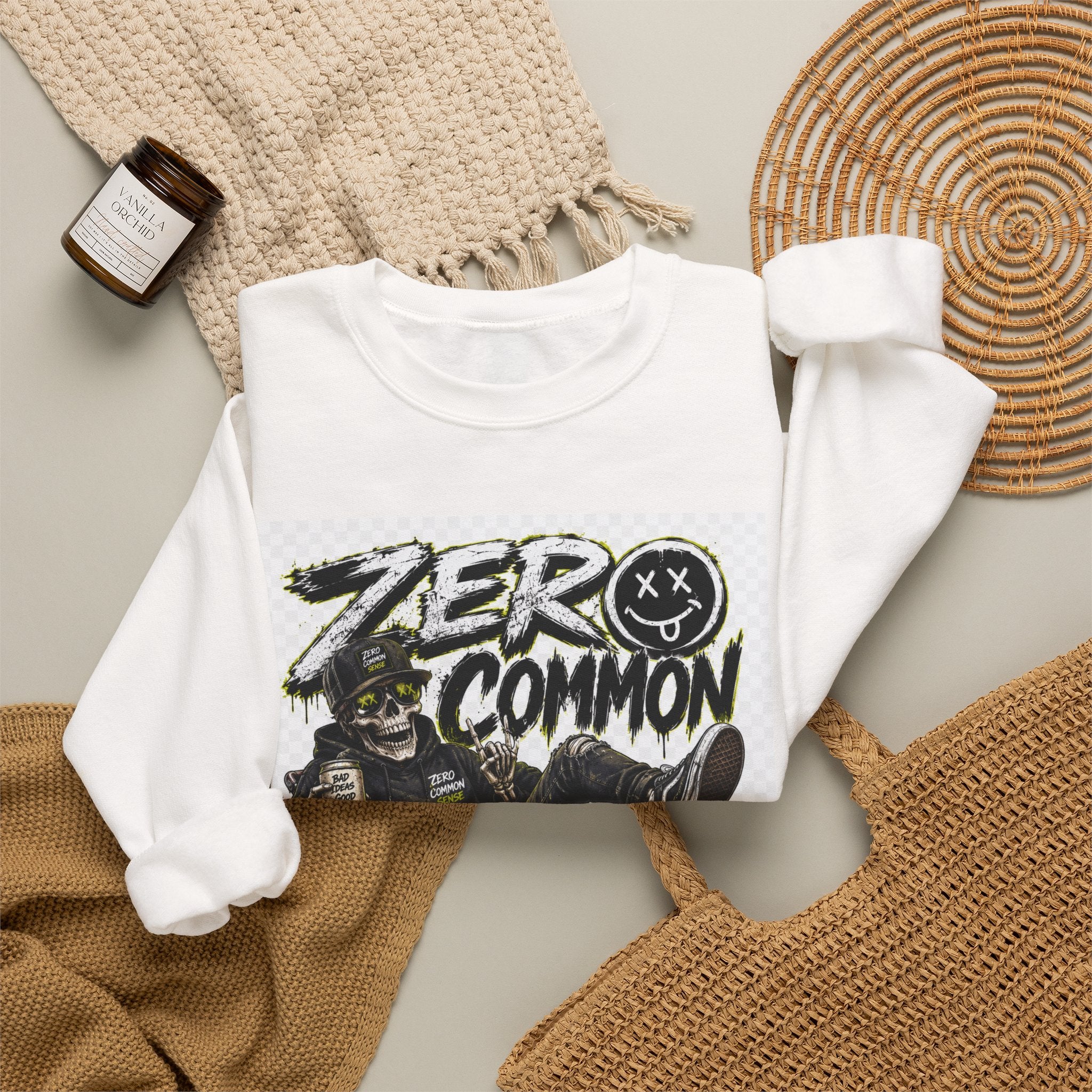 Zero Common Sense Crewneck Sweatshirt